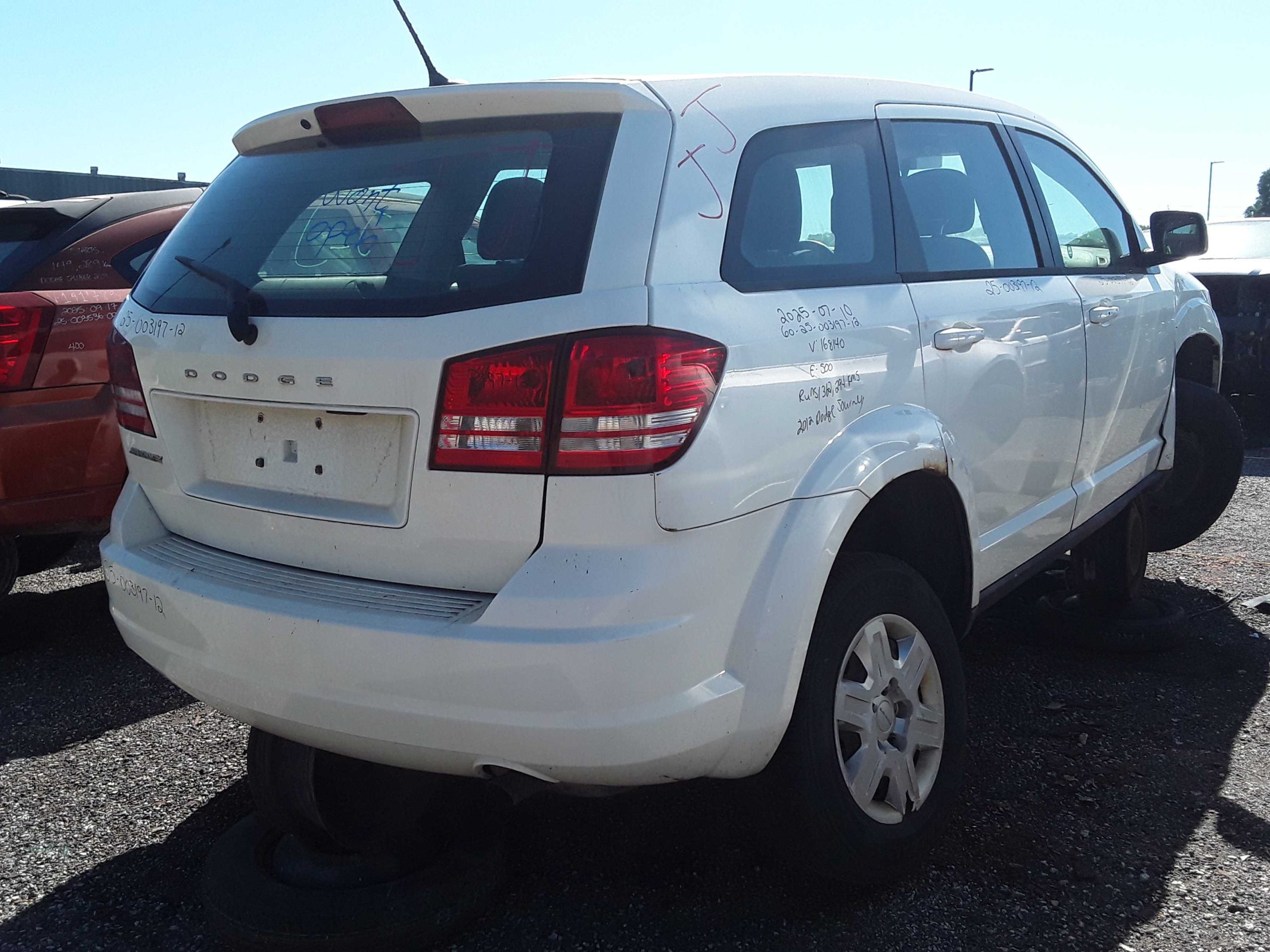 DODGE JOURNEY 2012