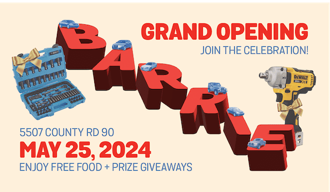 Grand Opening Kenny U-Pull Barrie
