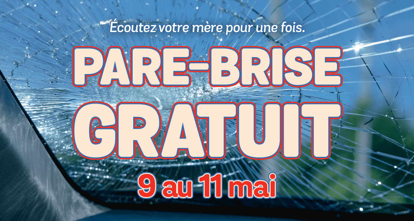 Promo Pare-Brise avant GRATUIT
