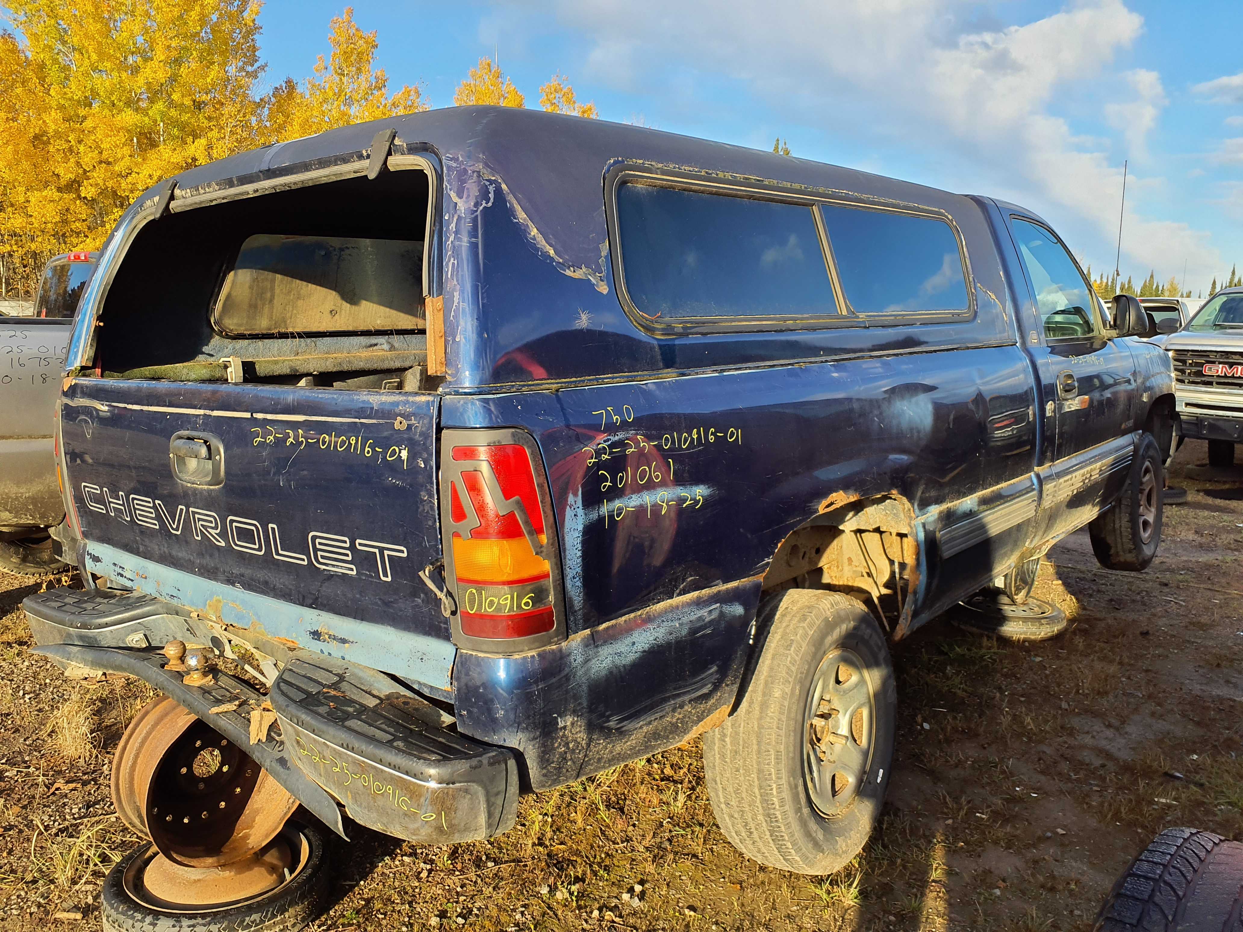 CHEVROLET SILVERADO 1500 2001
