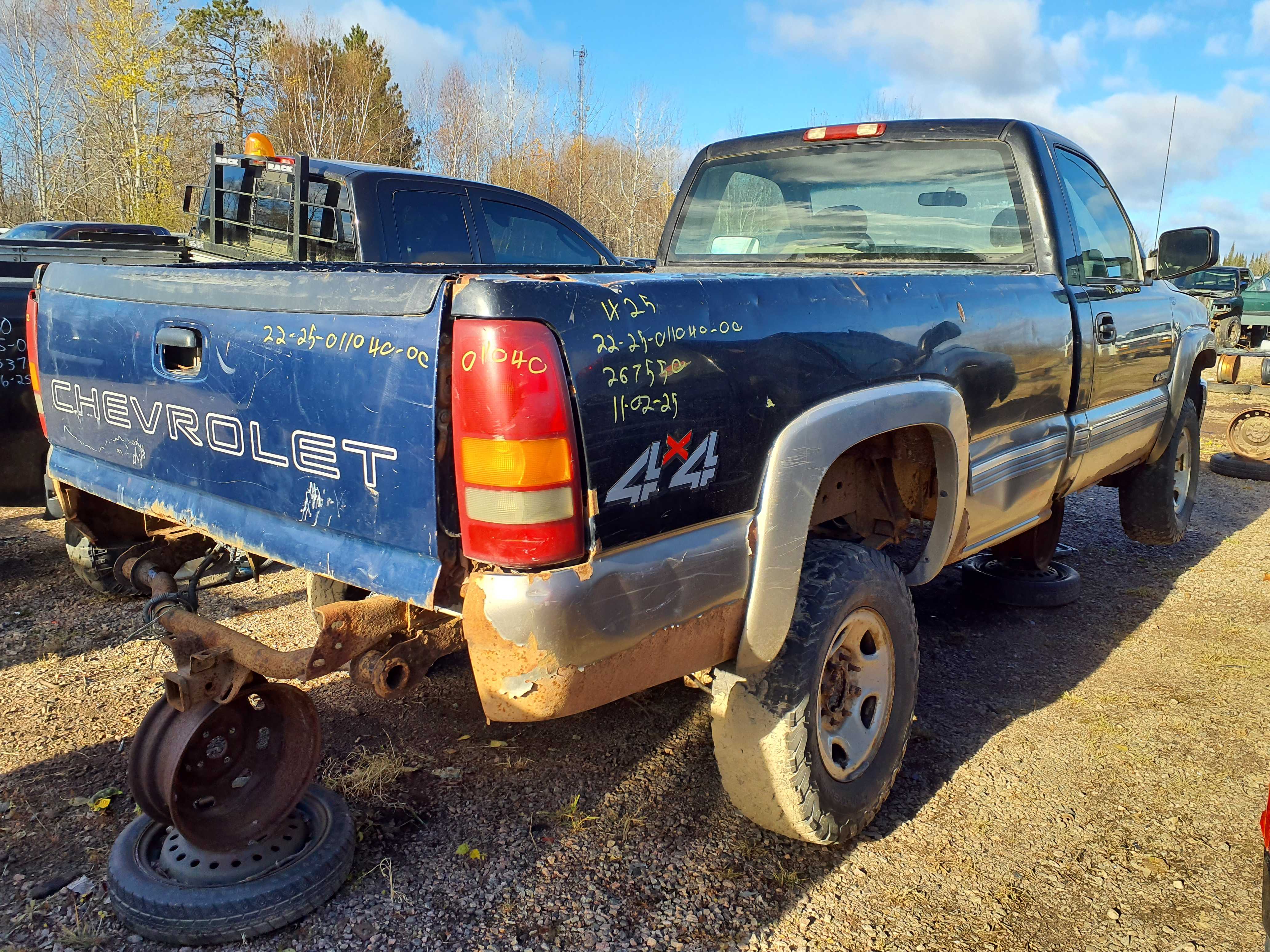 CHEVROLET 2500 2000