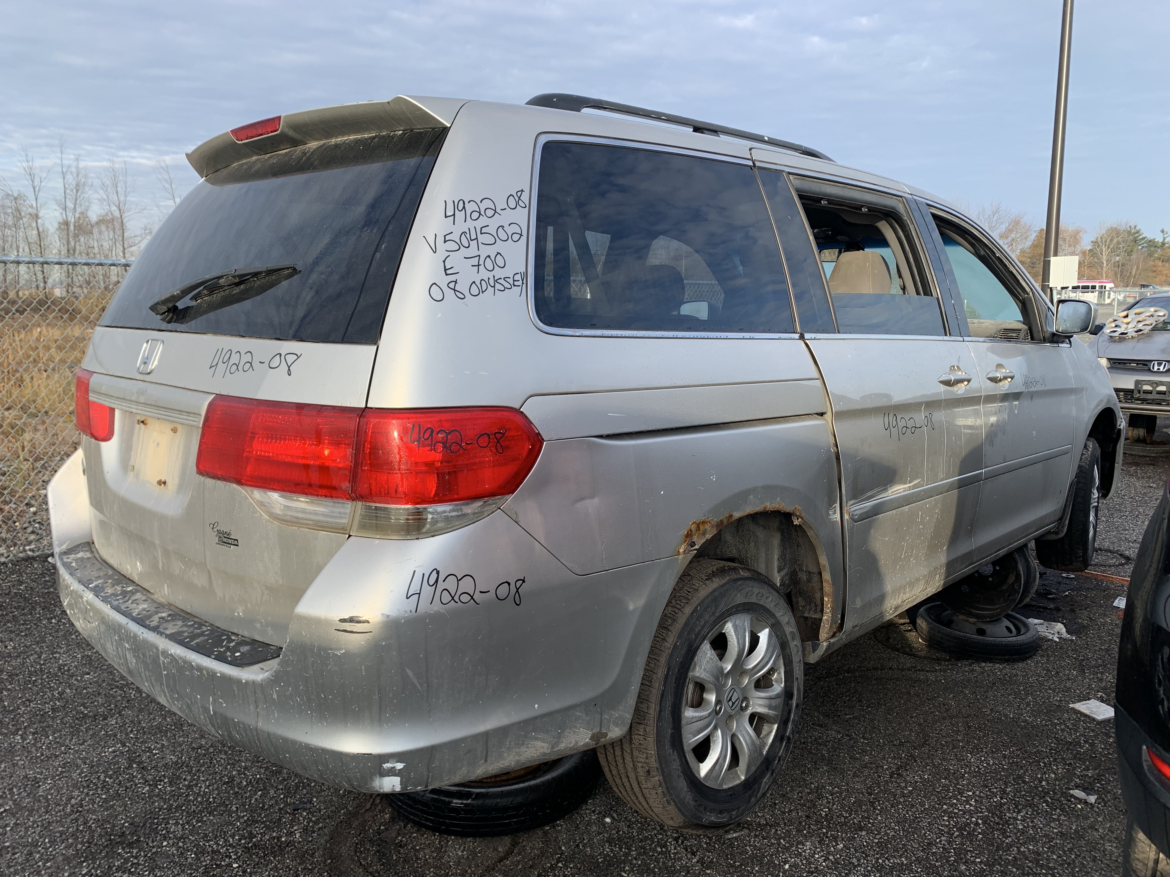 HONDA ODYSSEY 2008