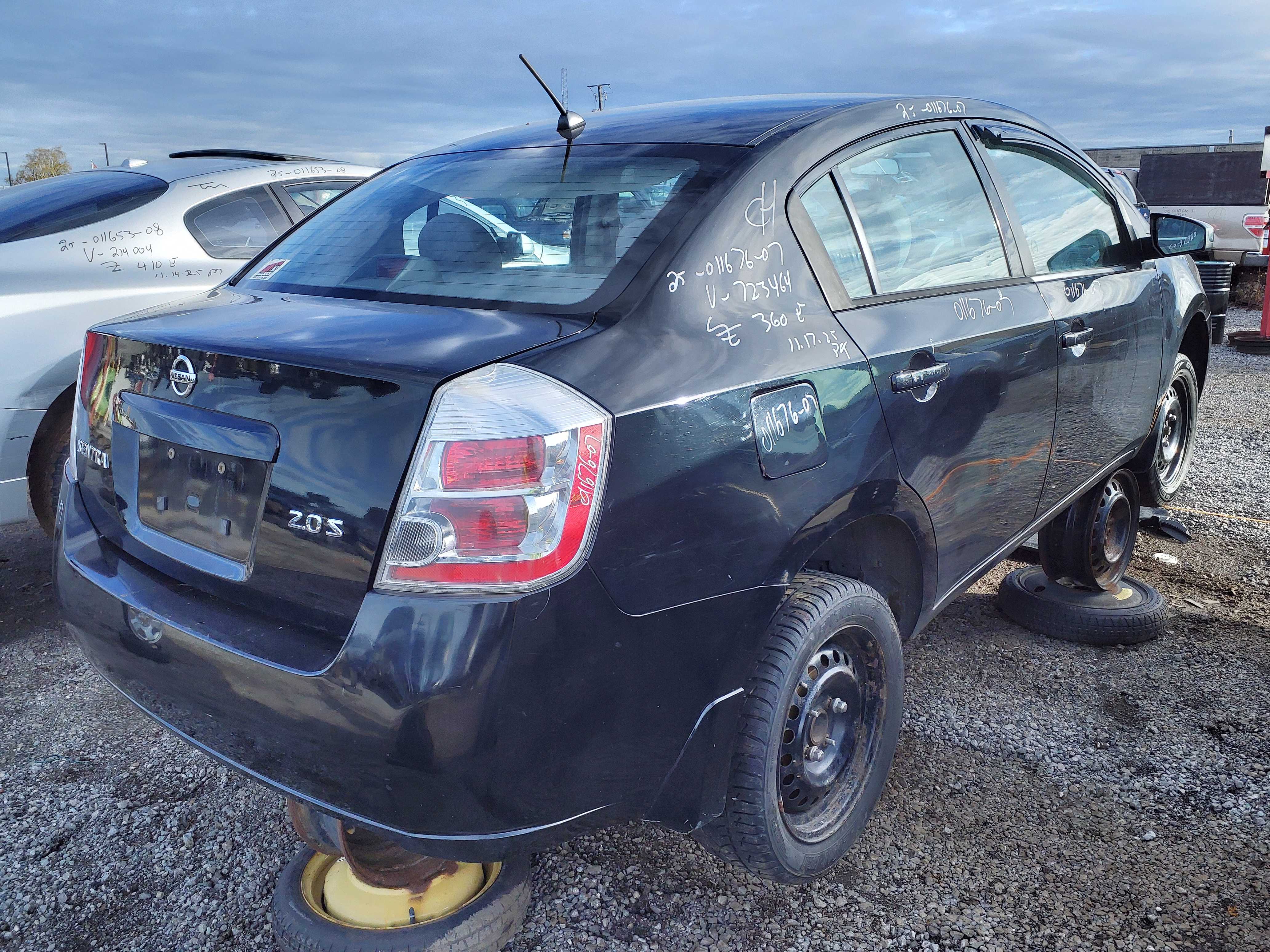 NISSAN SENTRA 2007