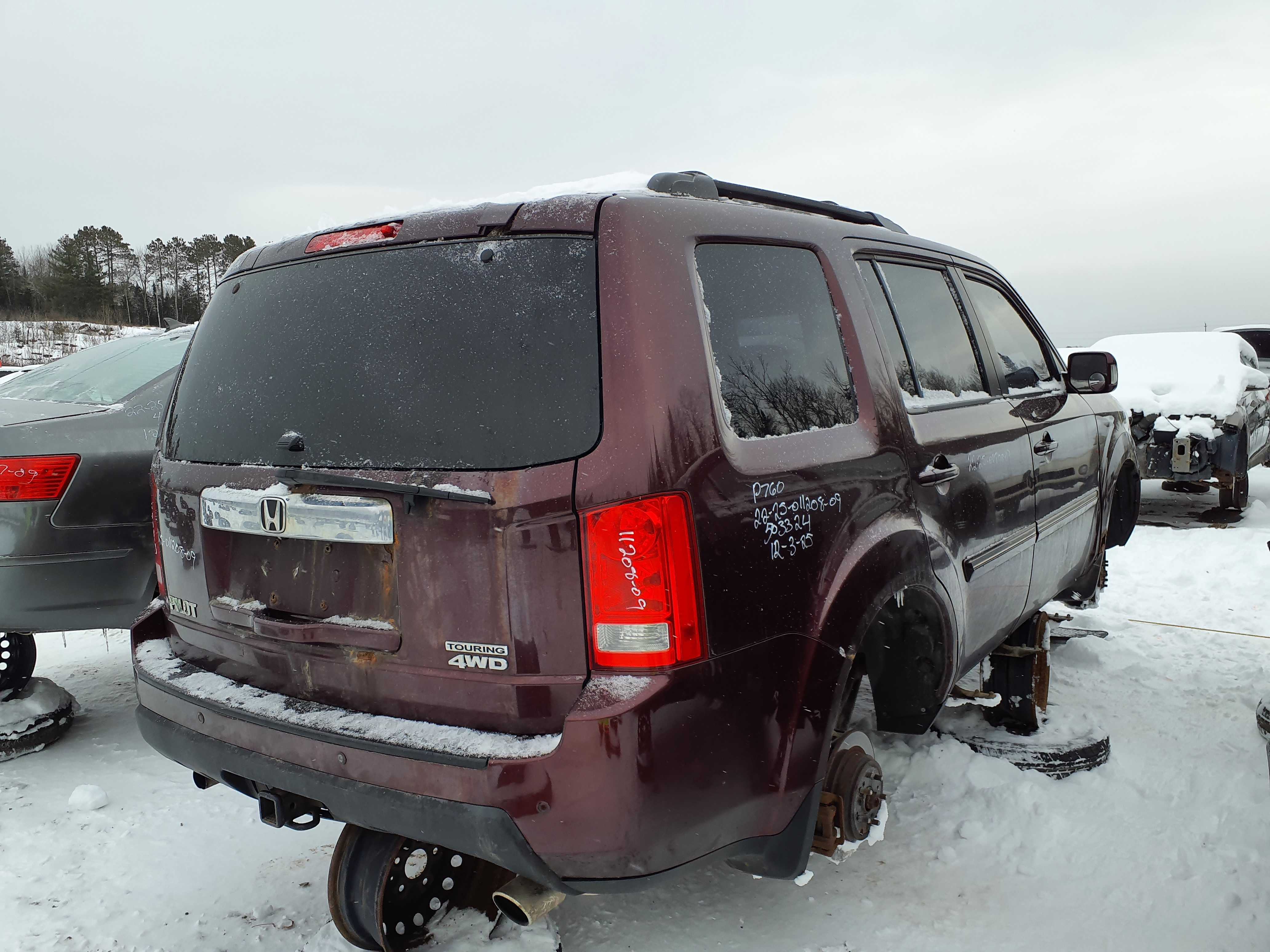 HONDA PILOT 2009