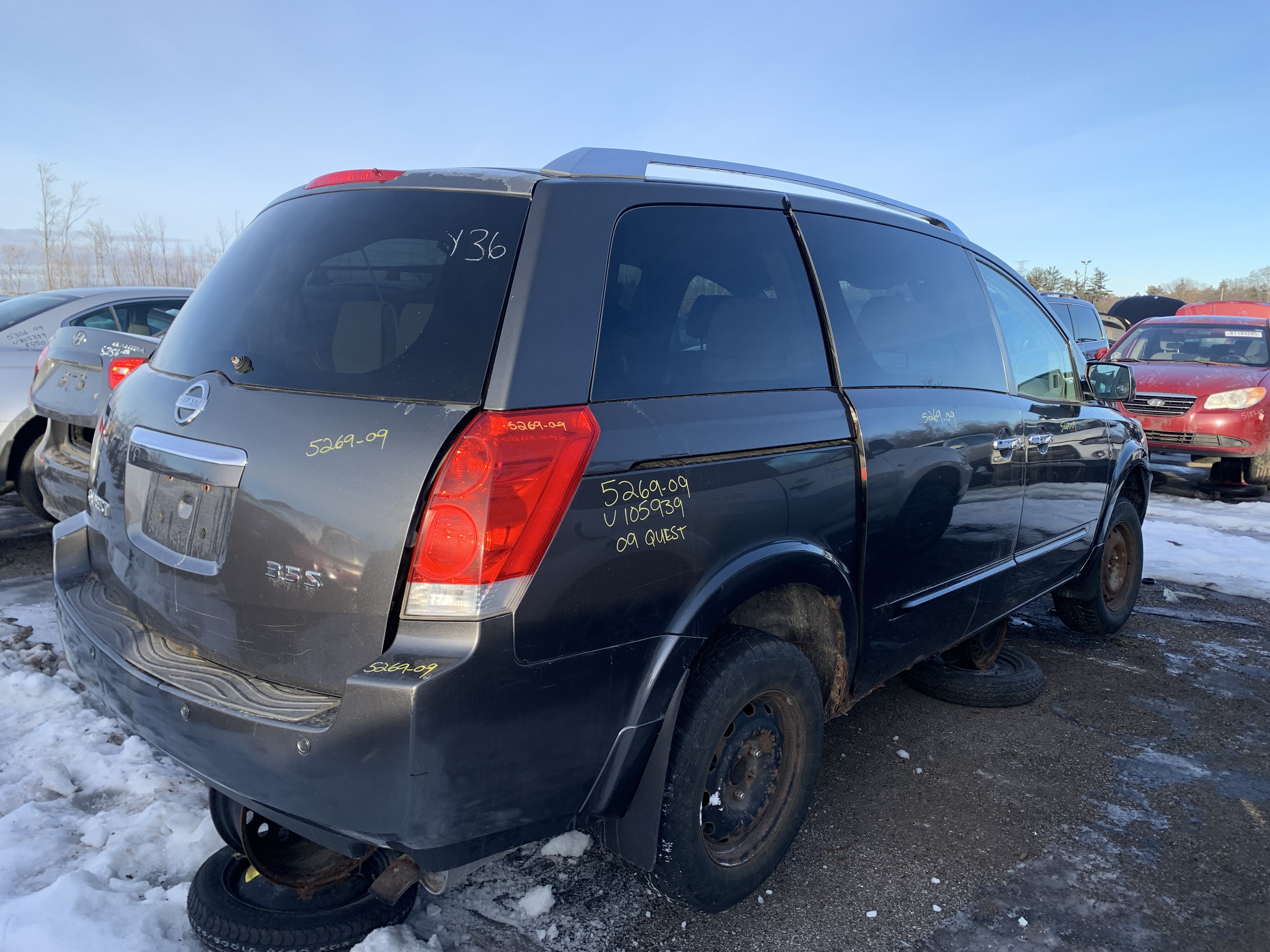 NISSAN QUEST 2009