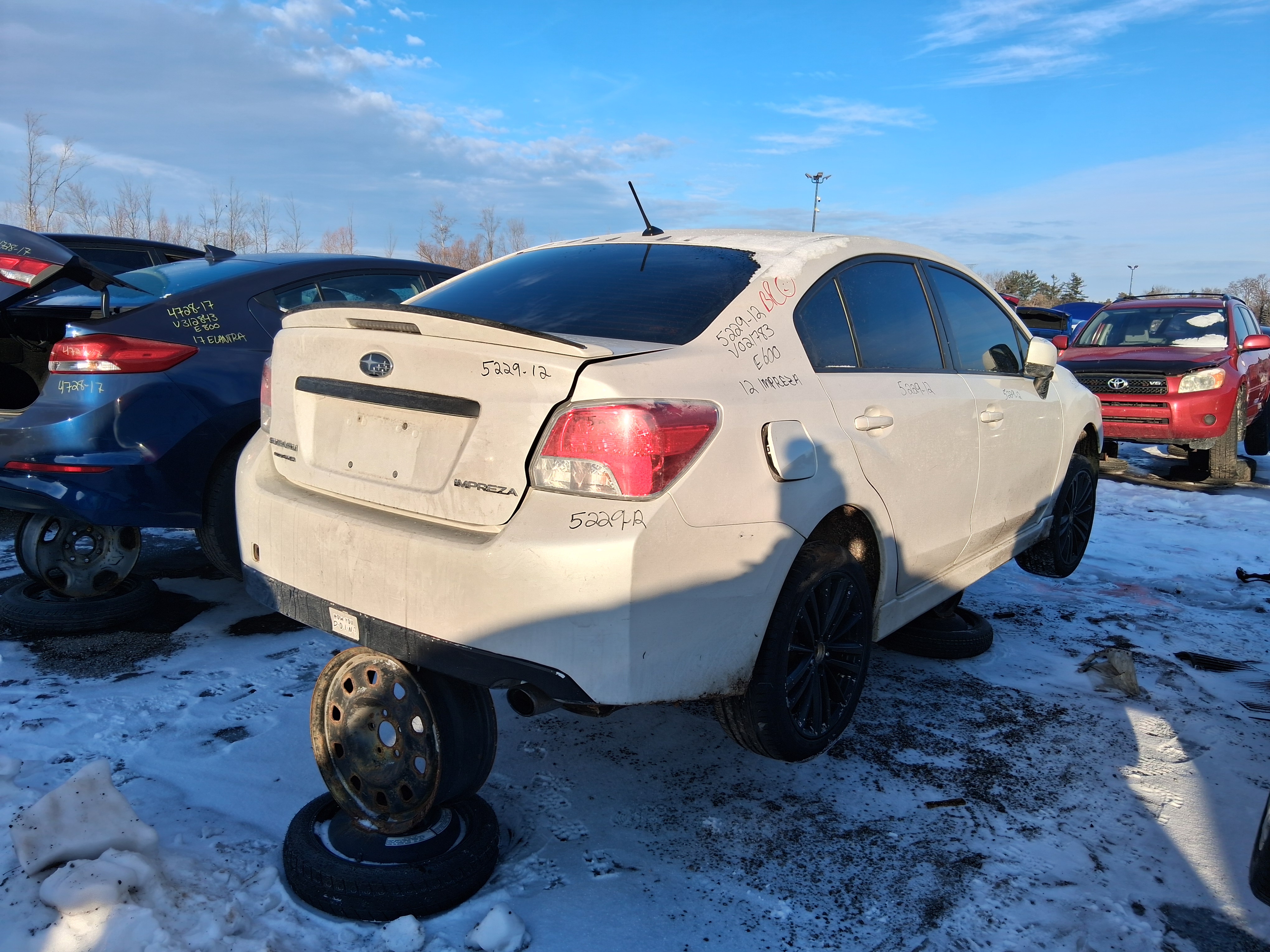 SUBARU IMPREZA 2012