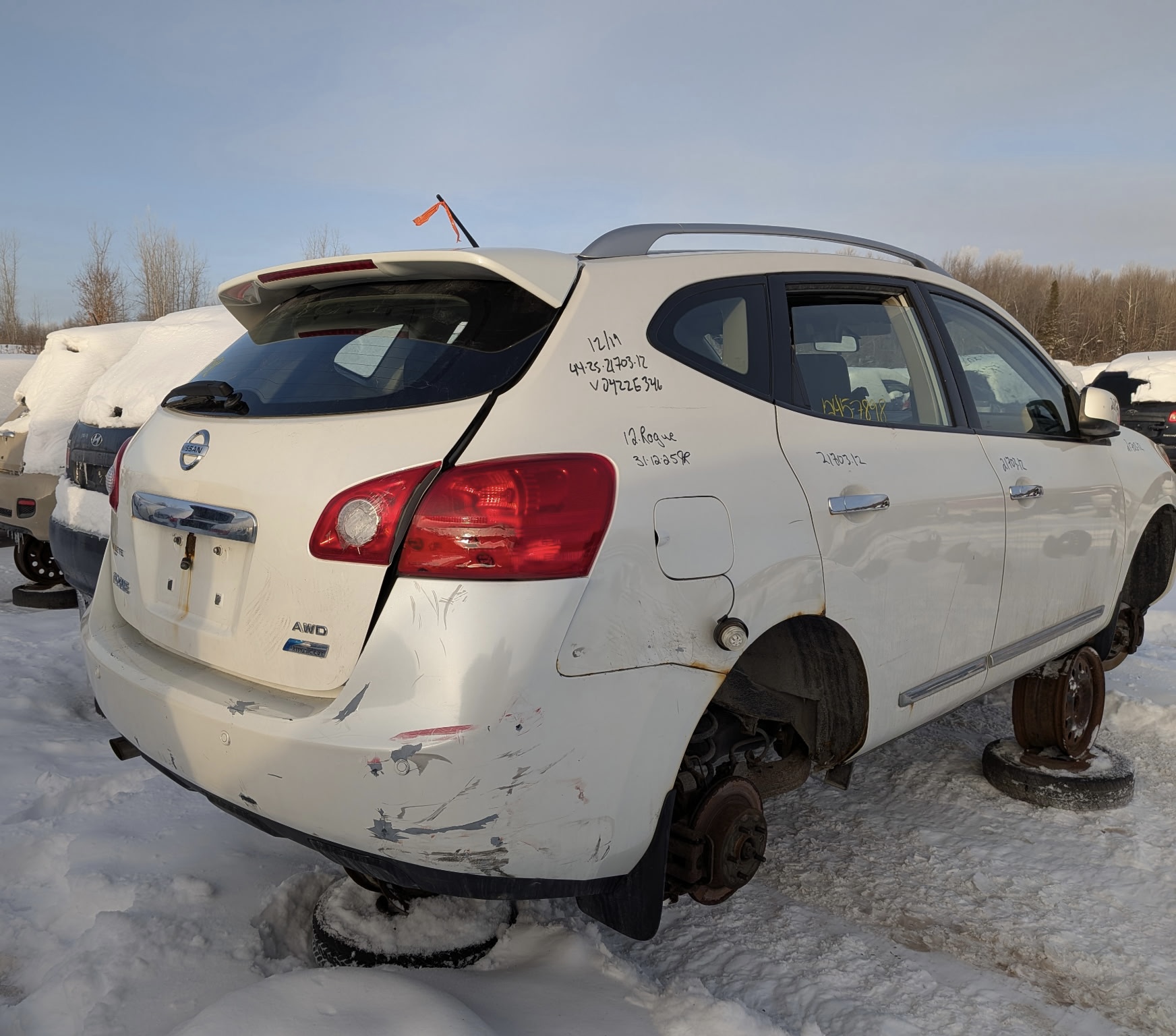 NISSAN ROGUE 2012