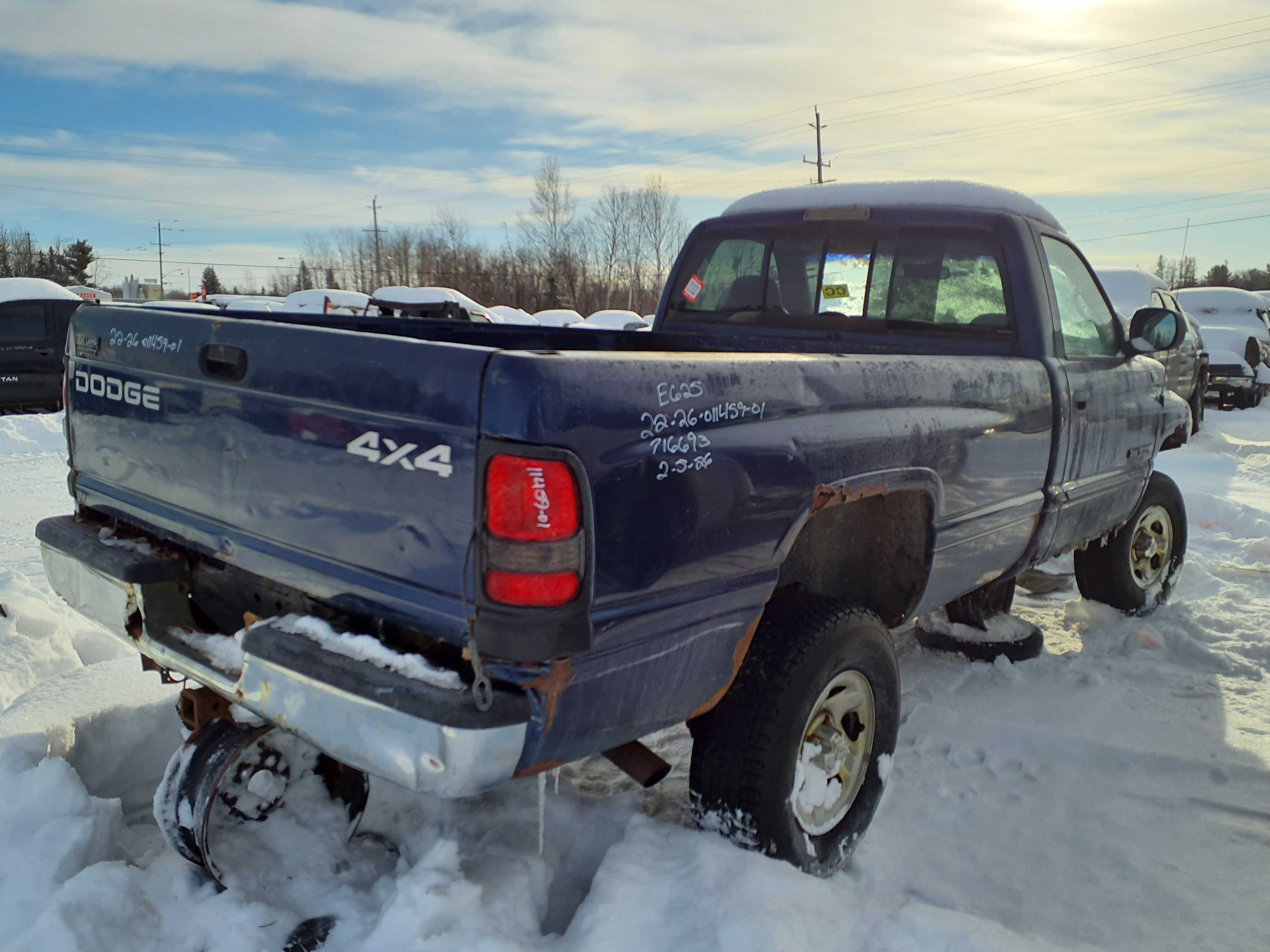 DODGE RAM 1500 2001