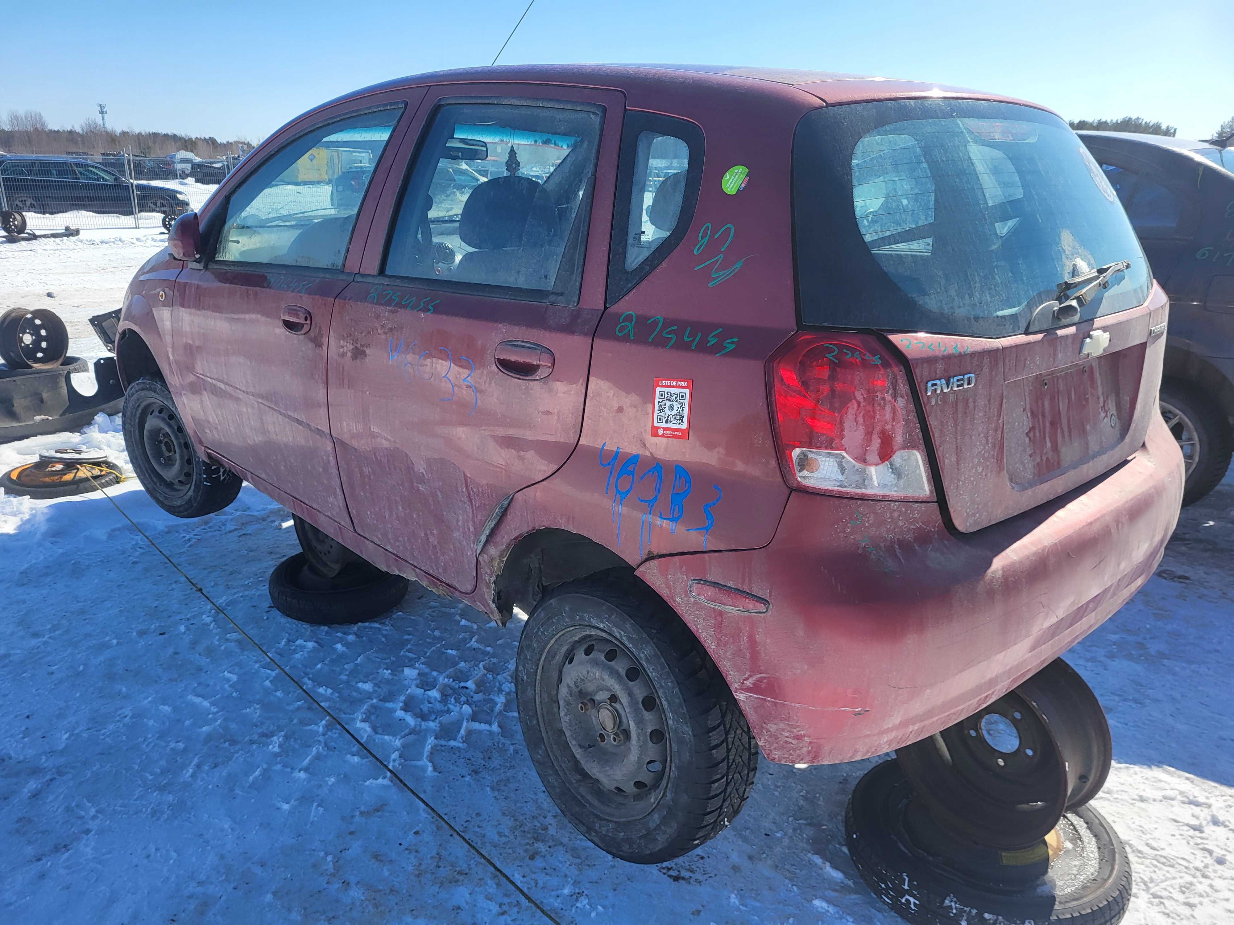 CHEVROLET AVEO 2005