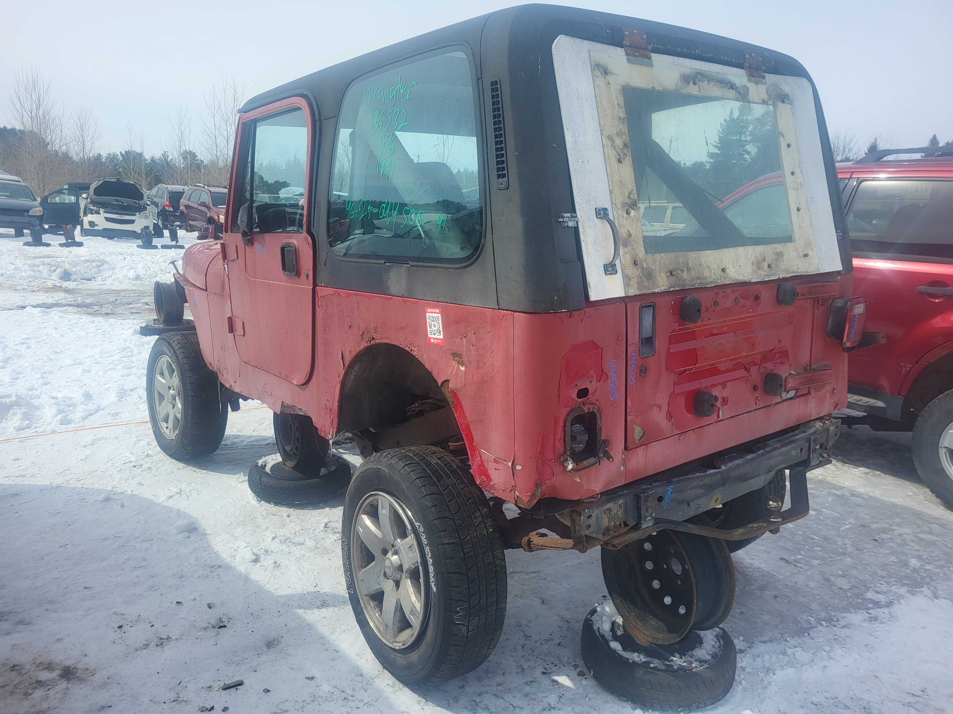 JEEP WRANGLER 1991