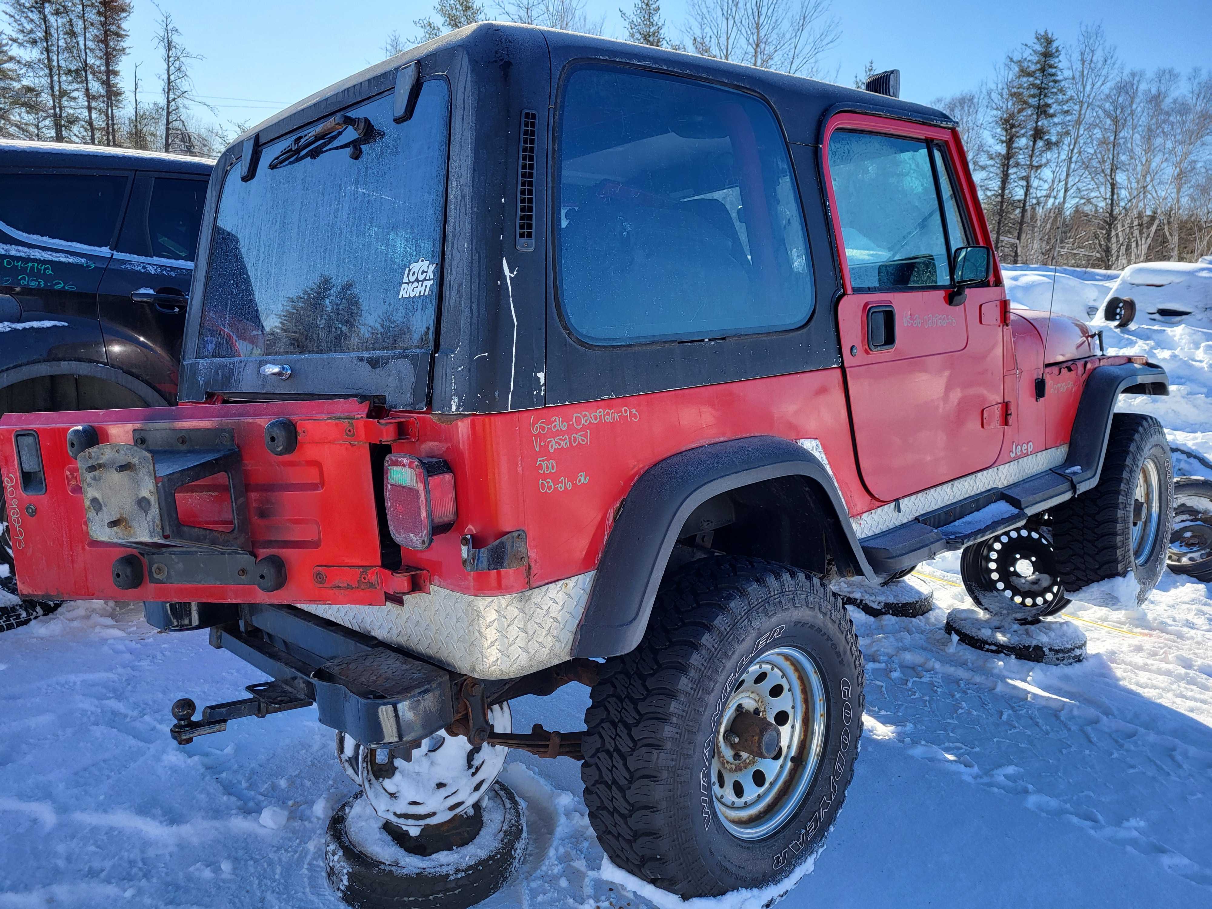 JEEP WRANGLER 1993