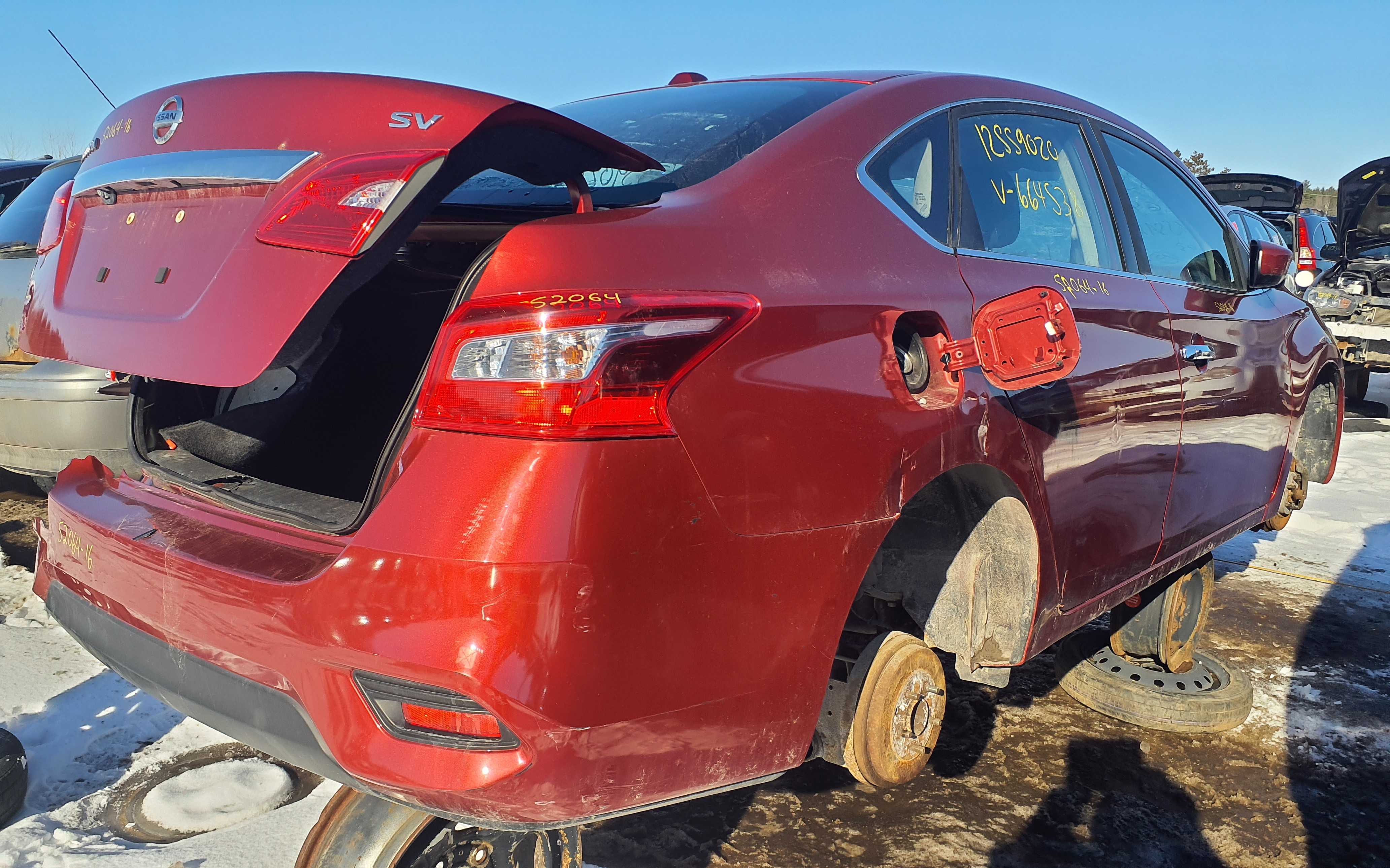 NISSAN SENTRA 2016