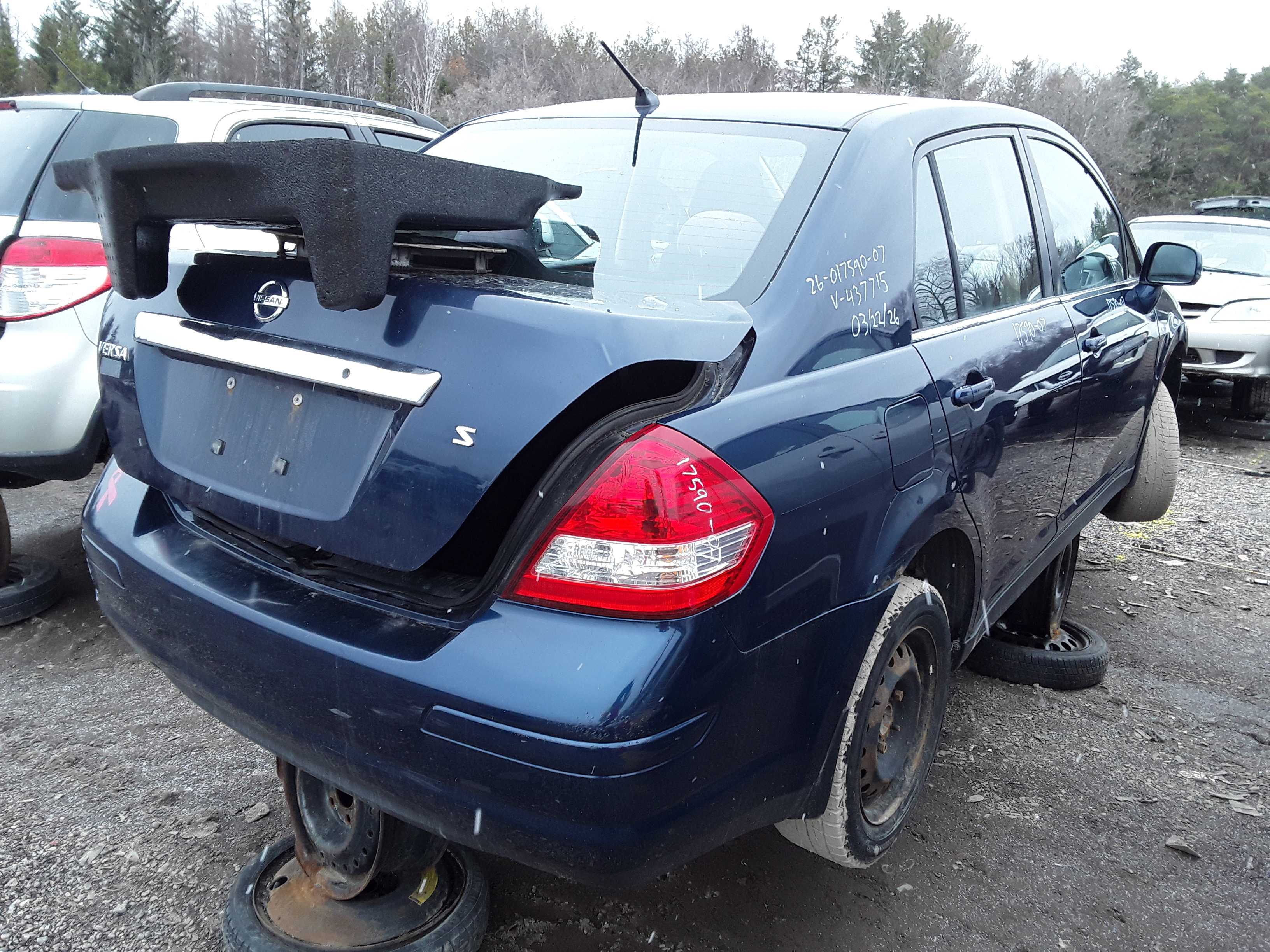 NISSAN VERSA 2007