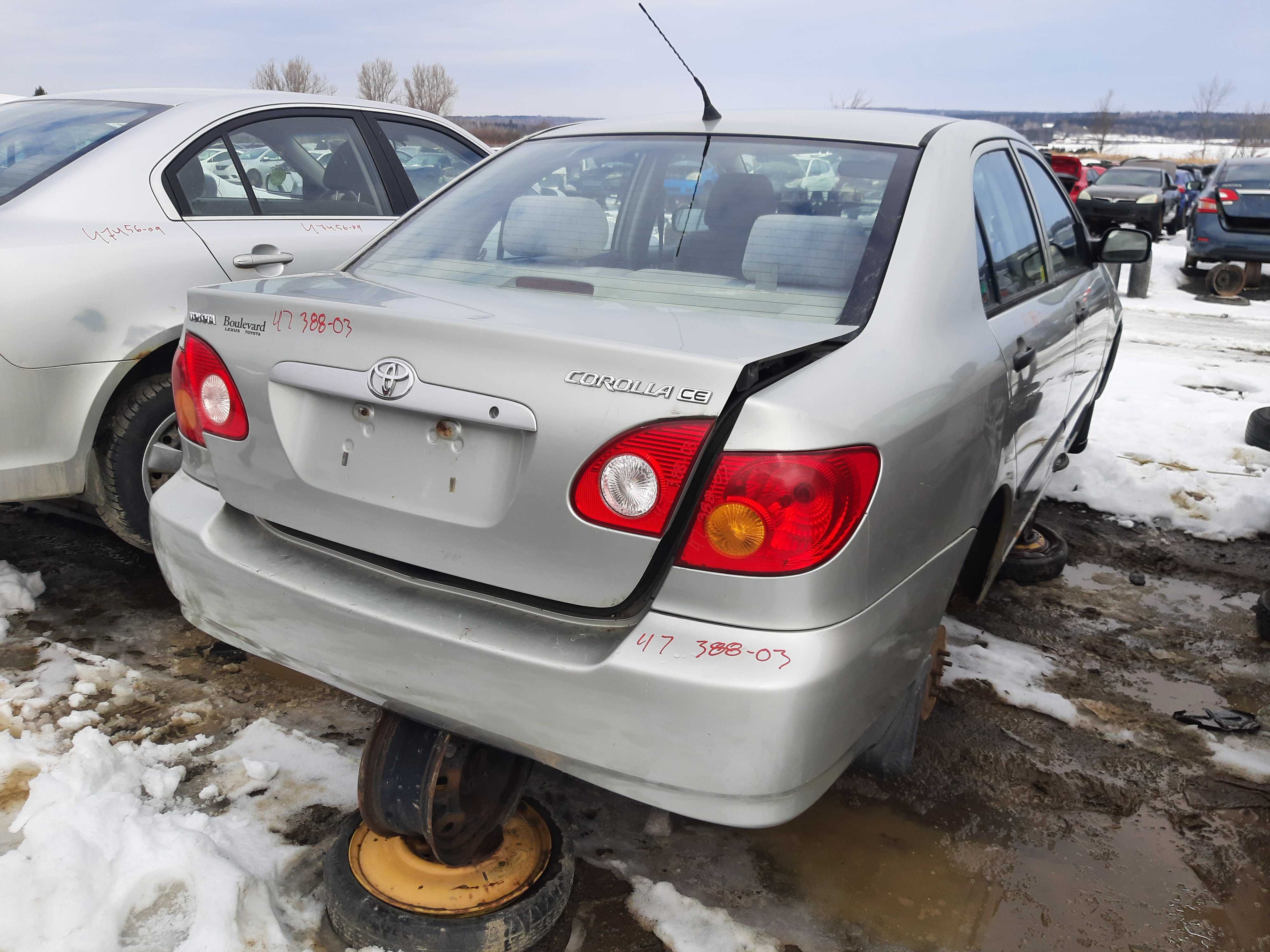 TOYOTA COROLLA 2003