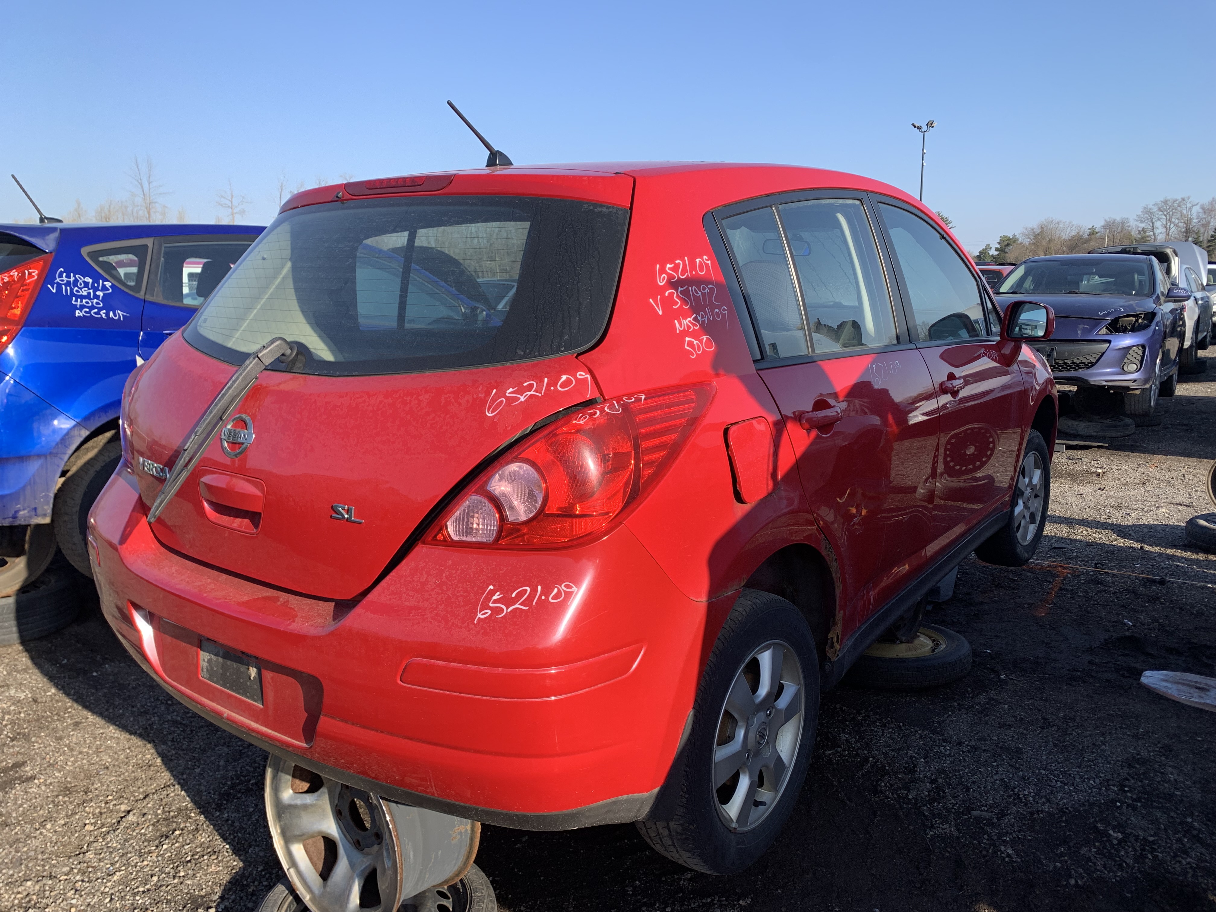 NISSAN VERSA 2009