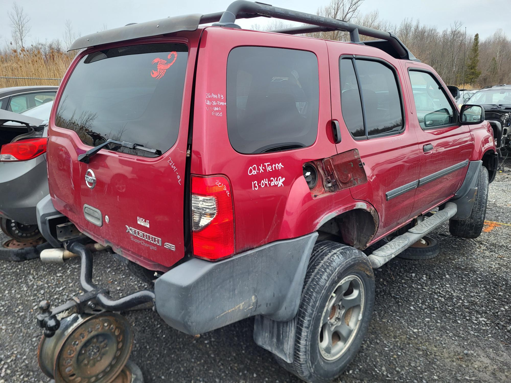 NISSAN XTERRA 2002