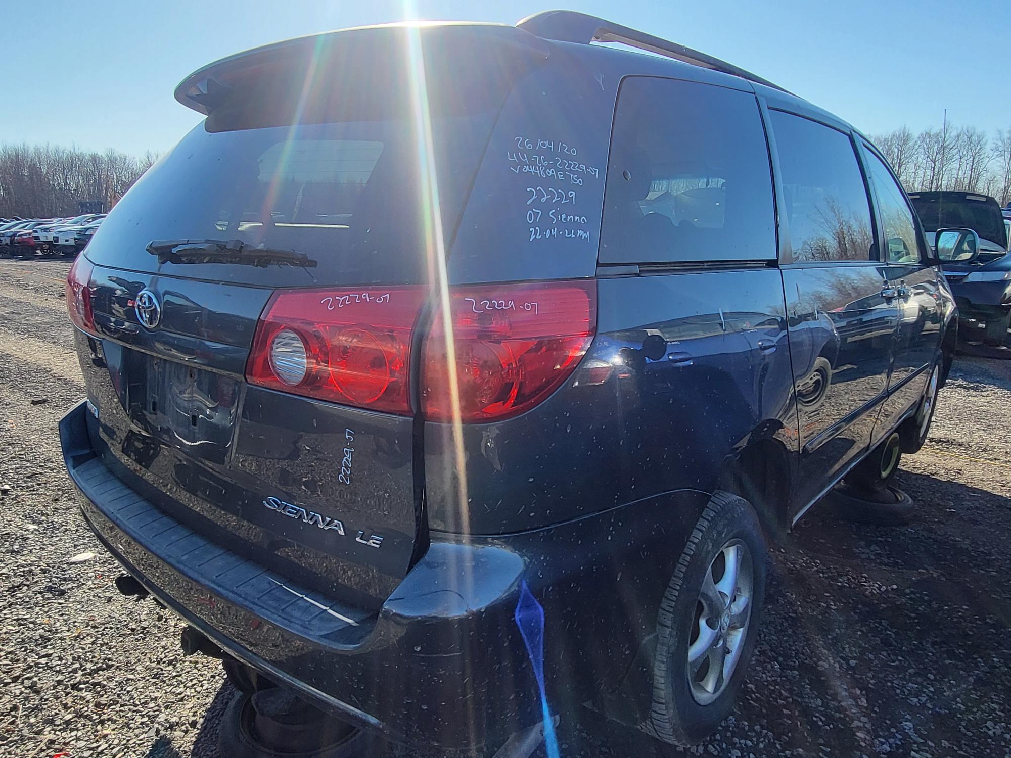 TOYOTA SIENNA 2007