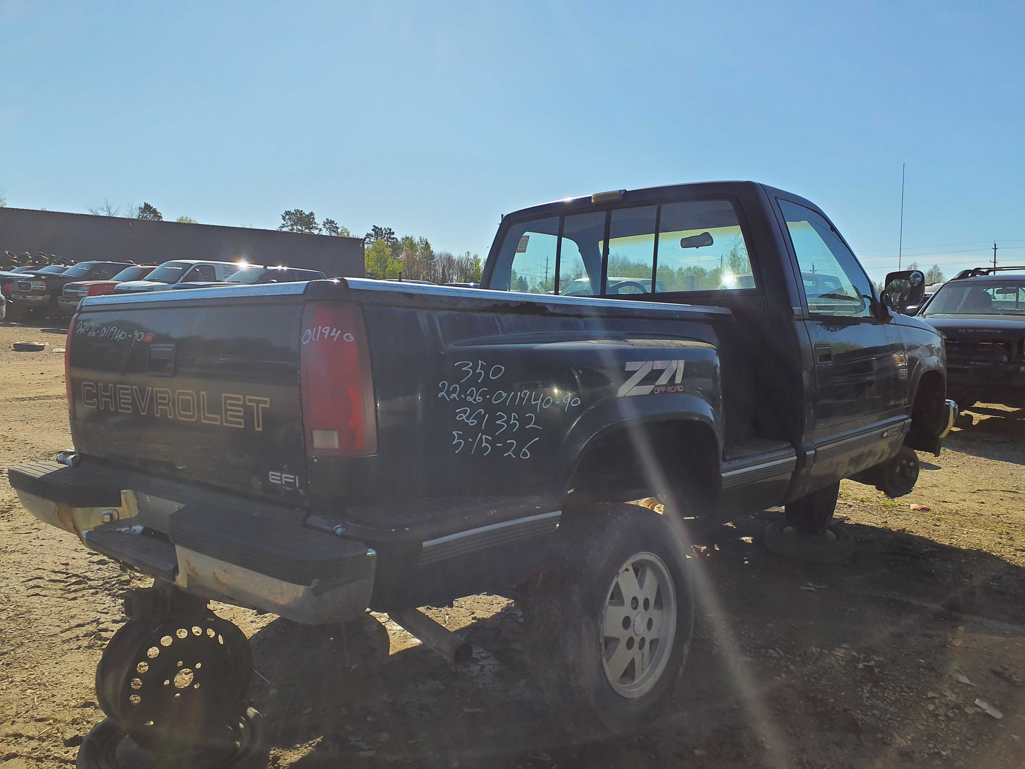 CHEVROLET 1500 PICKUPS 1990