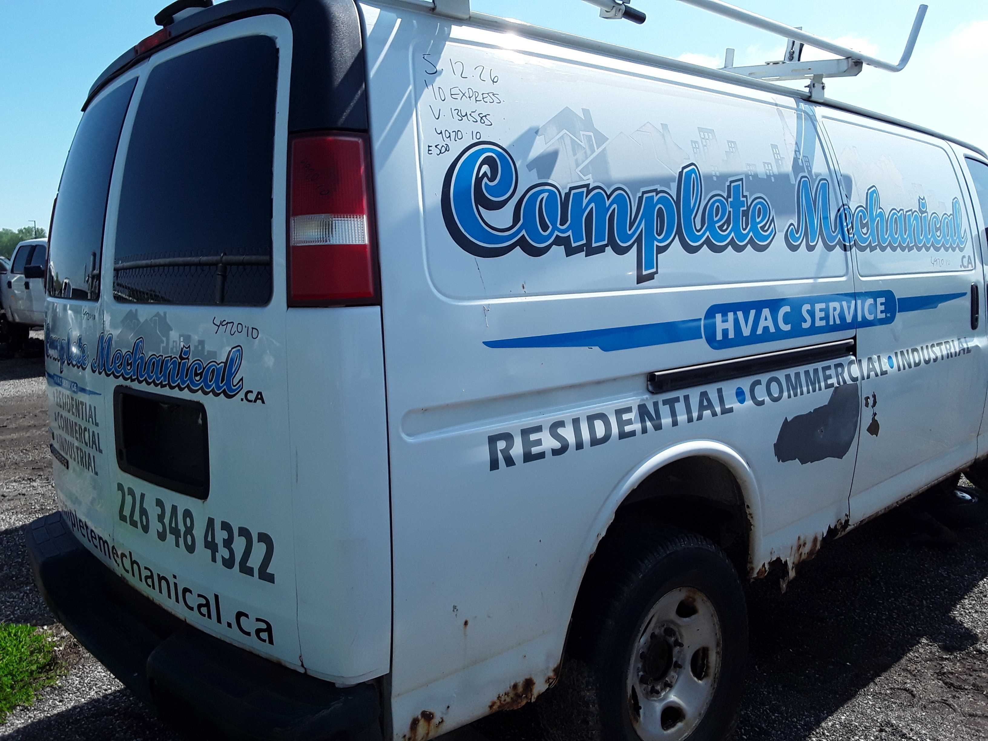 CHEVROLET EXPRESS VAN 2010