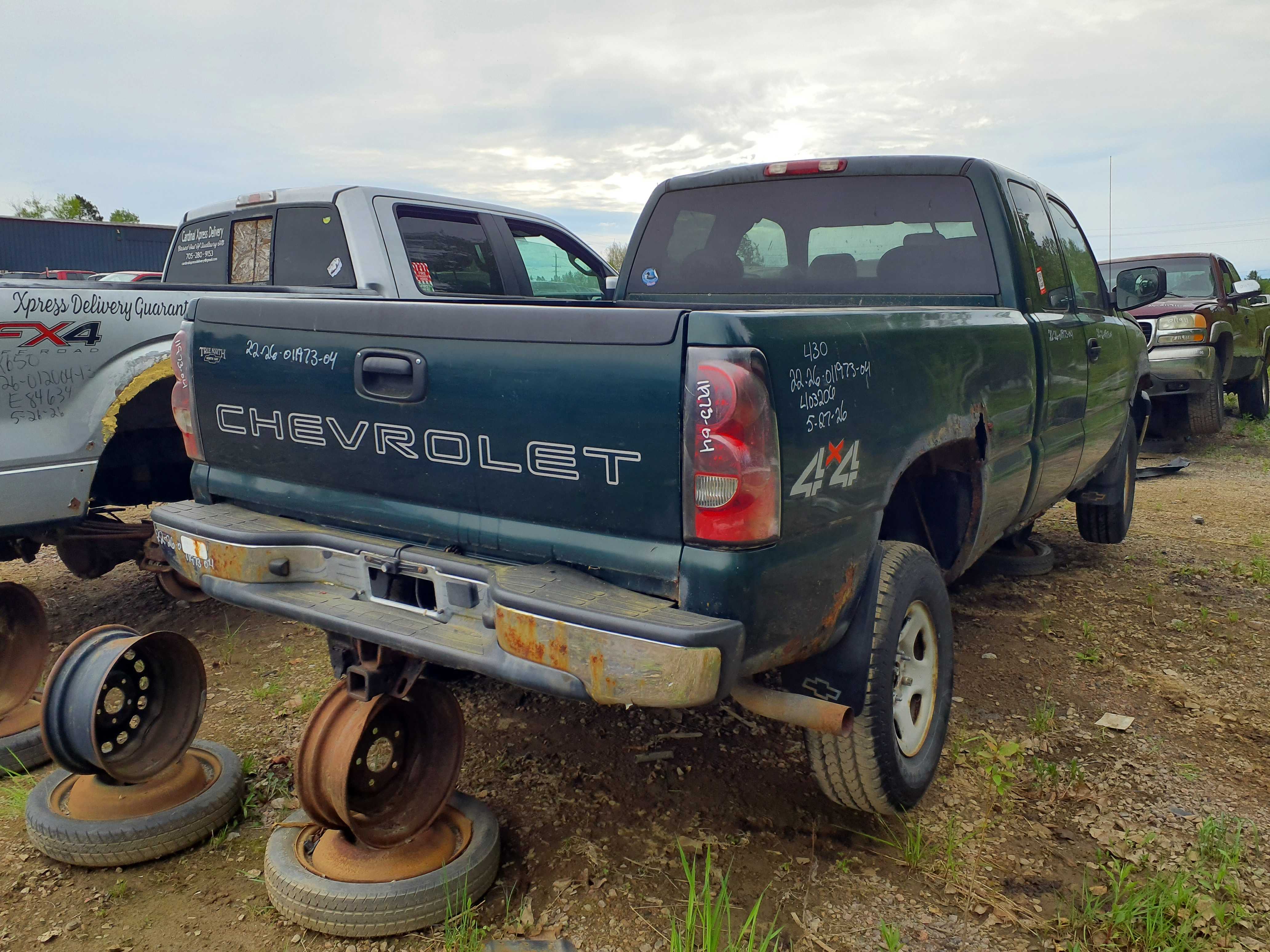 CHEVROLET SILVERADO 1500 2004