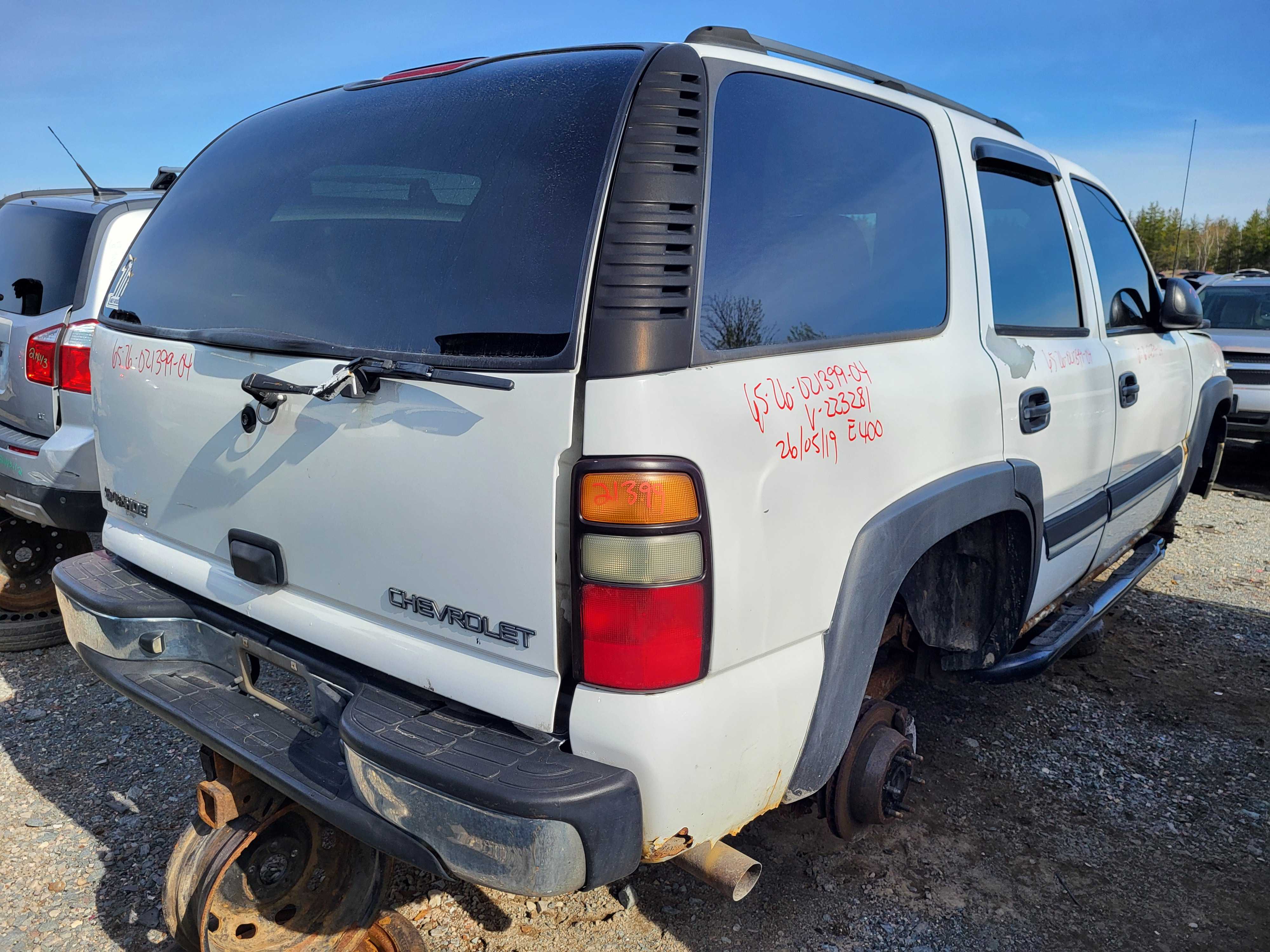 CHEVROLET TAHOE 2004