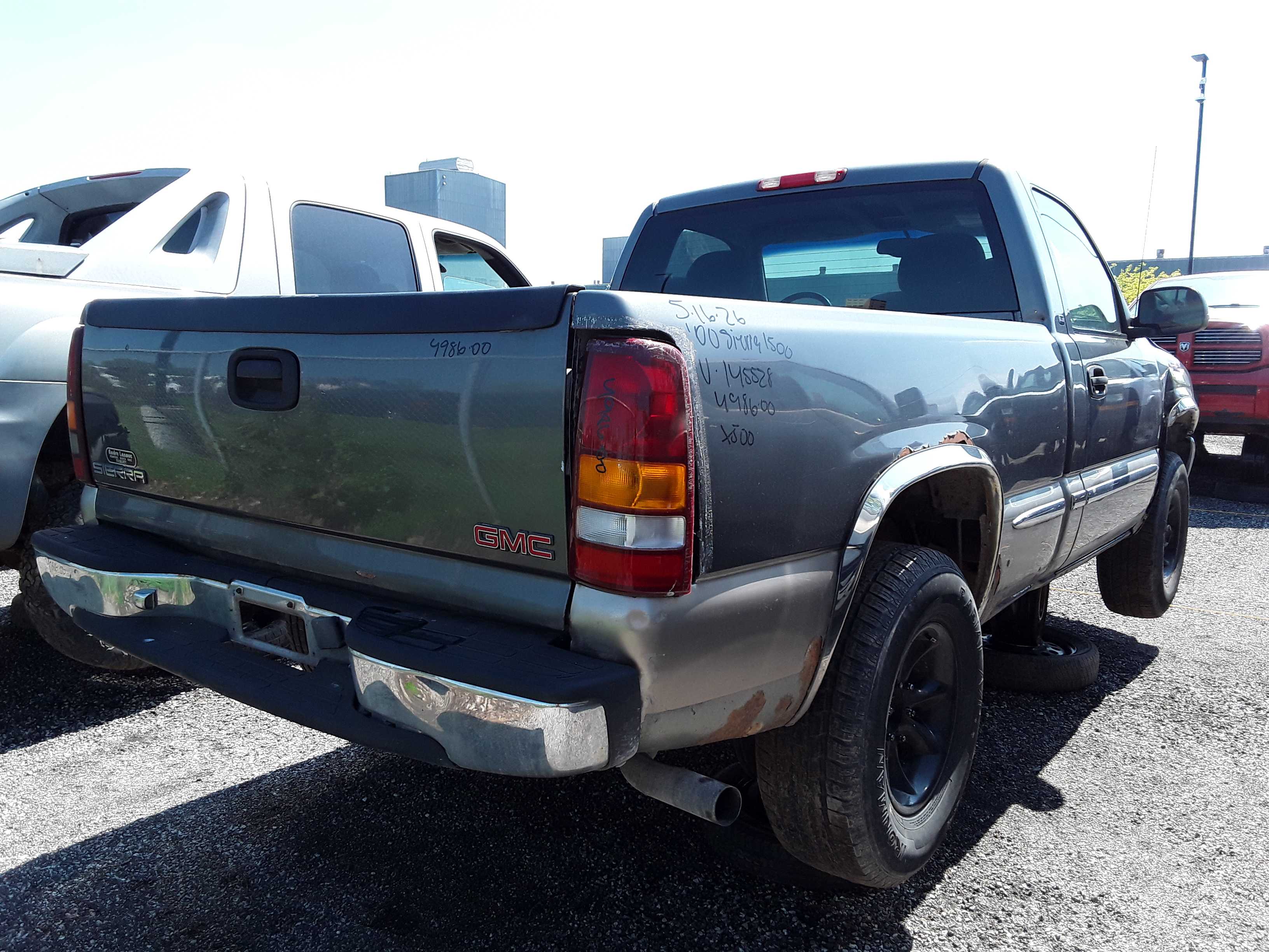 GMC SIERRA 1500 2000