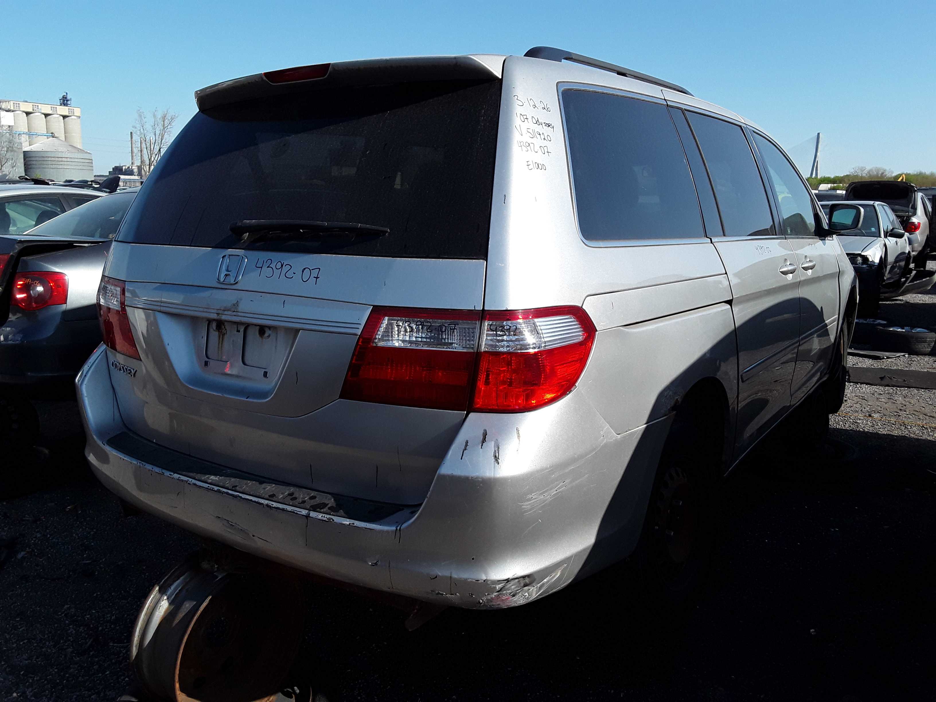 HONDA ODYSSEY 2007