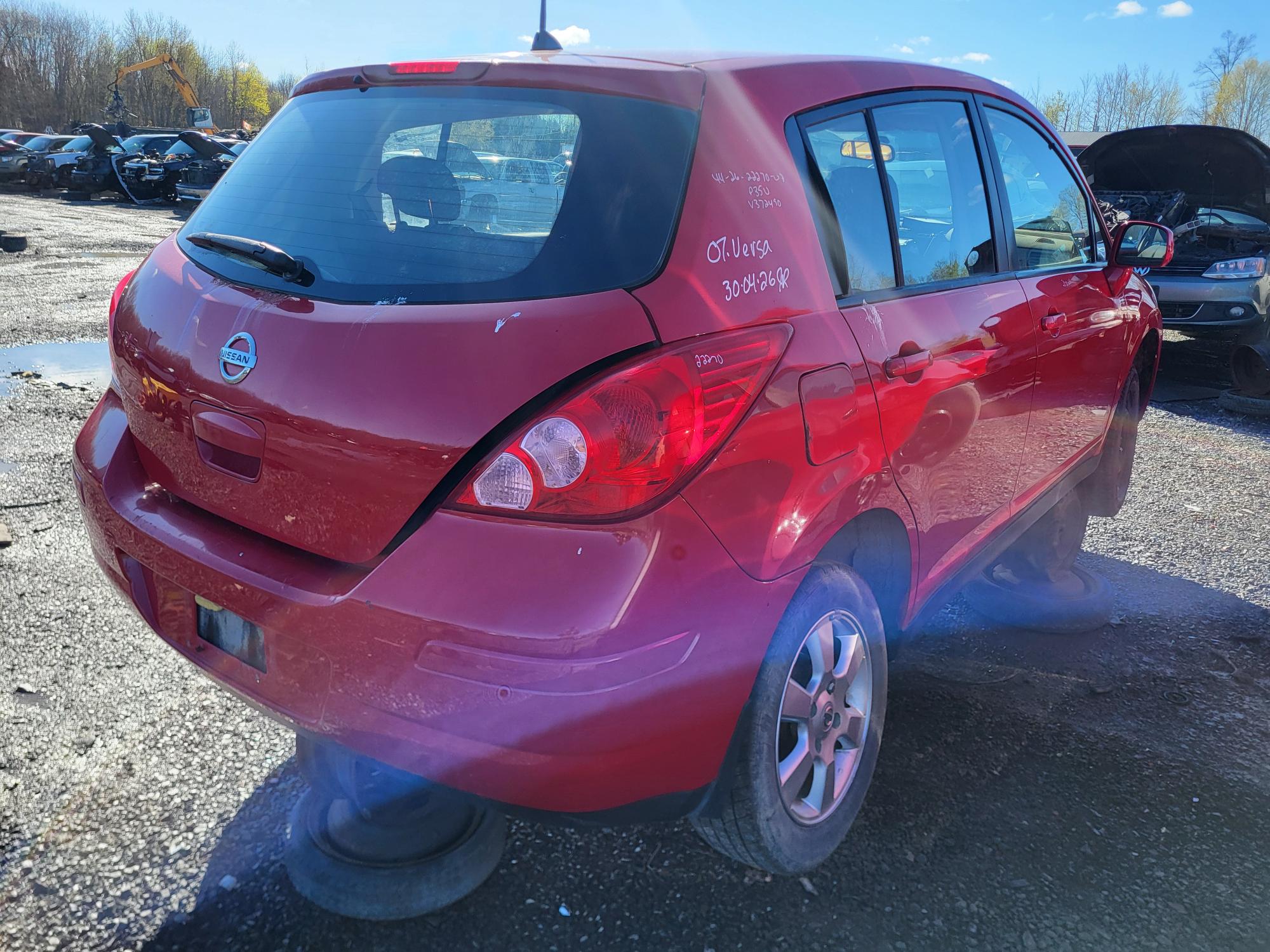 NISSAN VERSA 2007