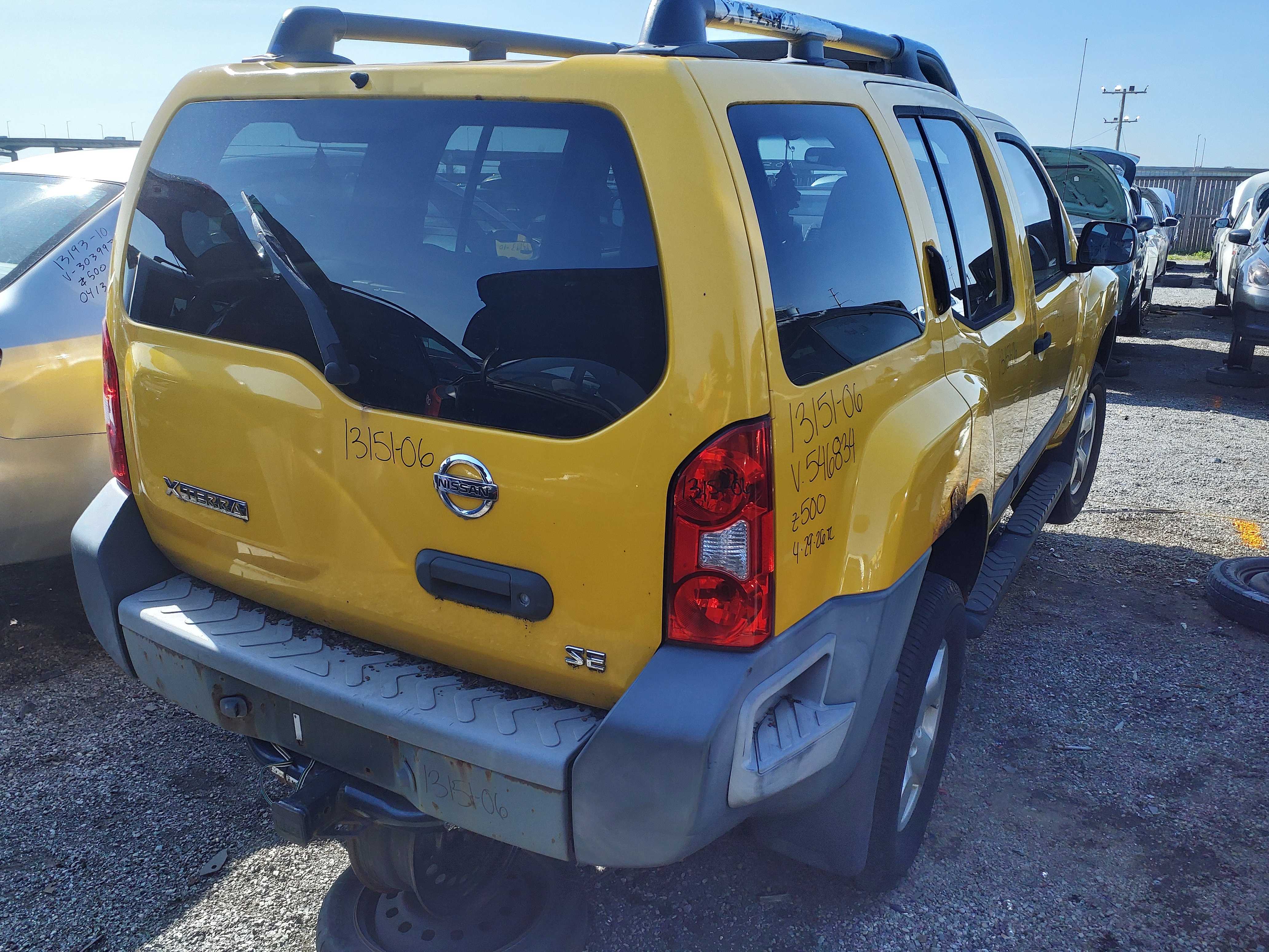 NISSAN XTERRA 2006