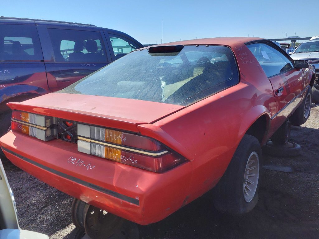 CHEVROLET CAMARO 1986