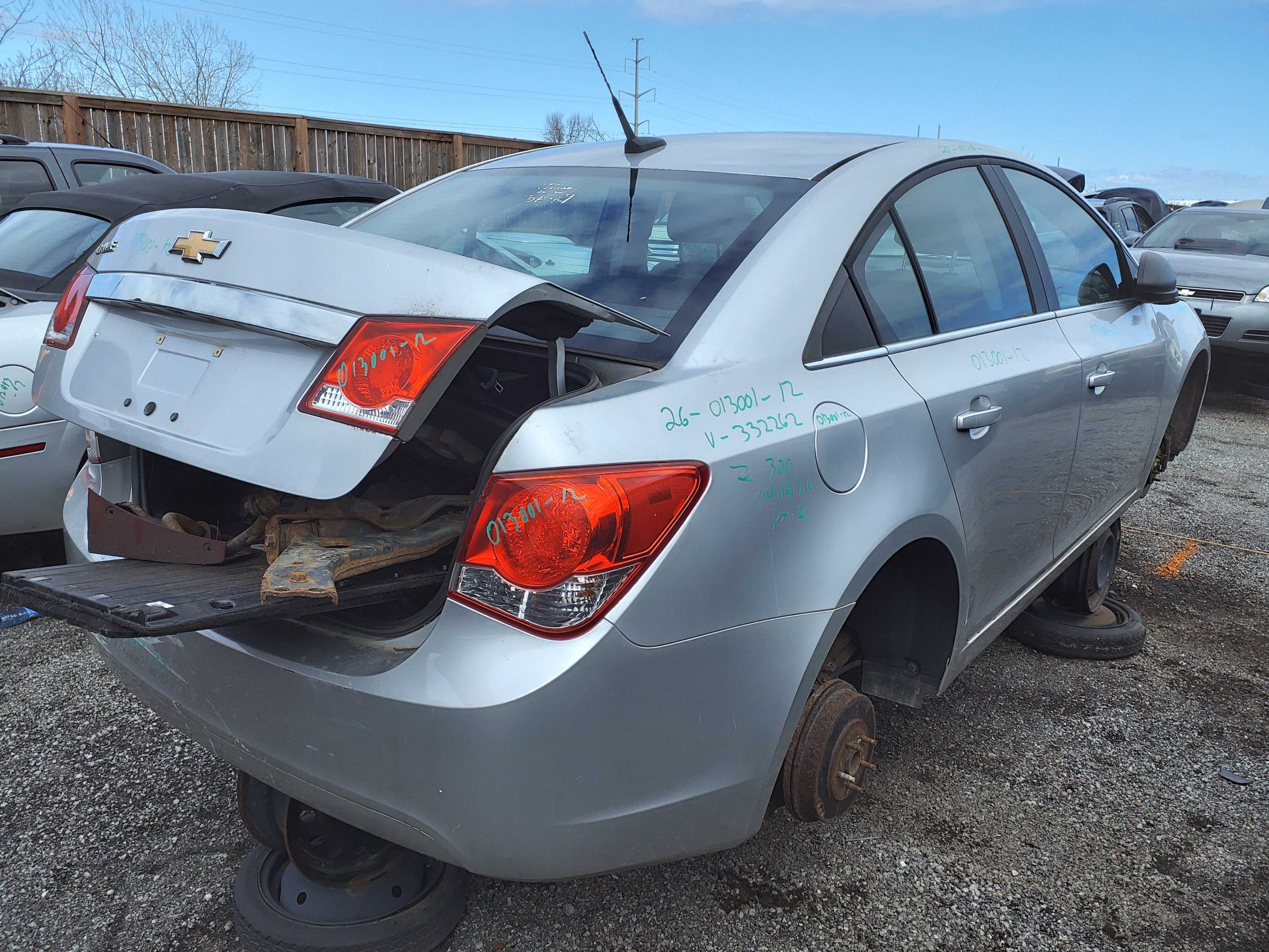 CHEVROLET CRUZE 2012