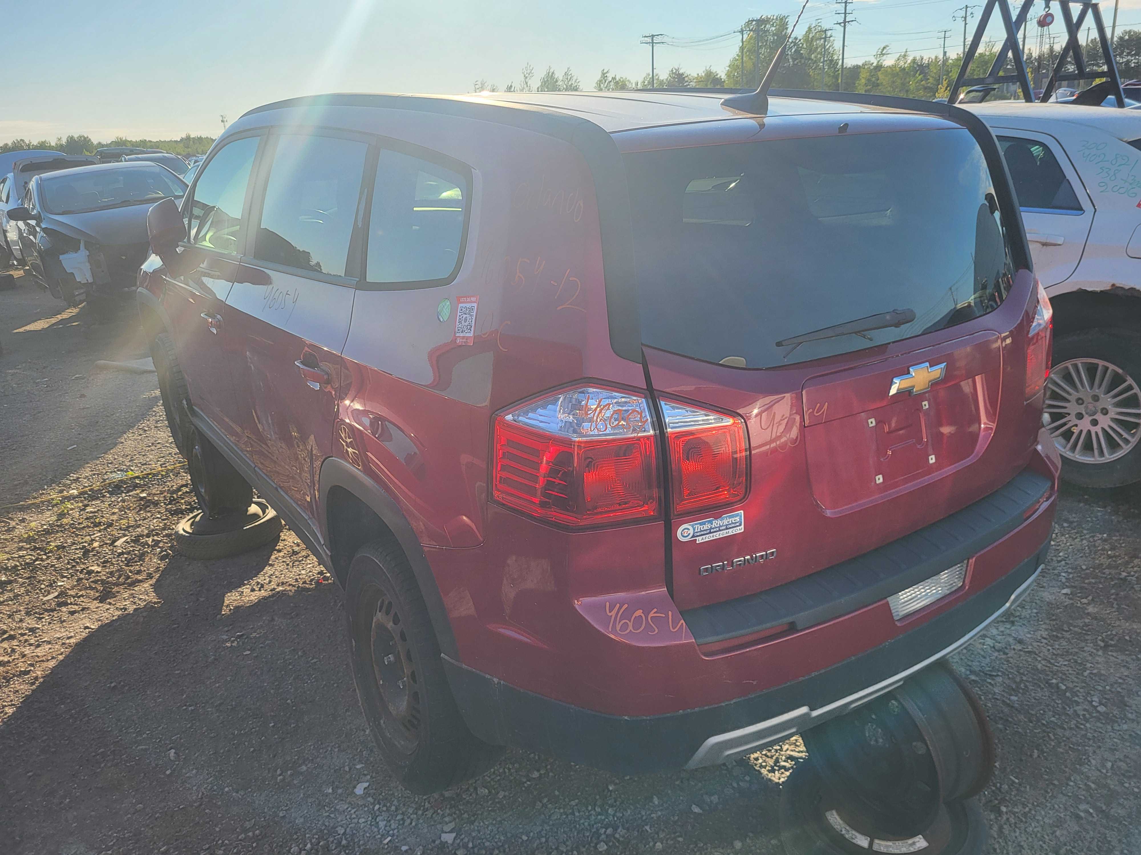 CHEVROLET ORLANDO 2012