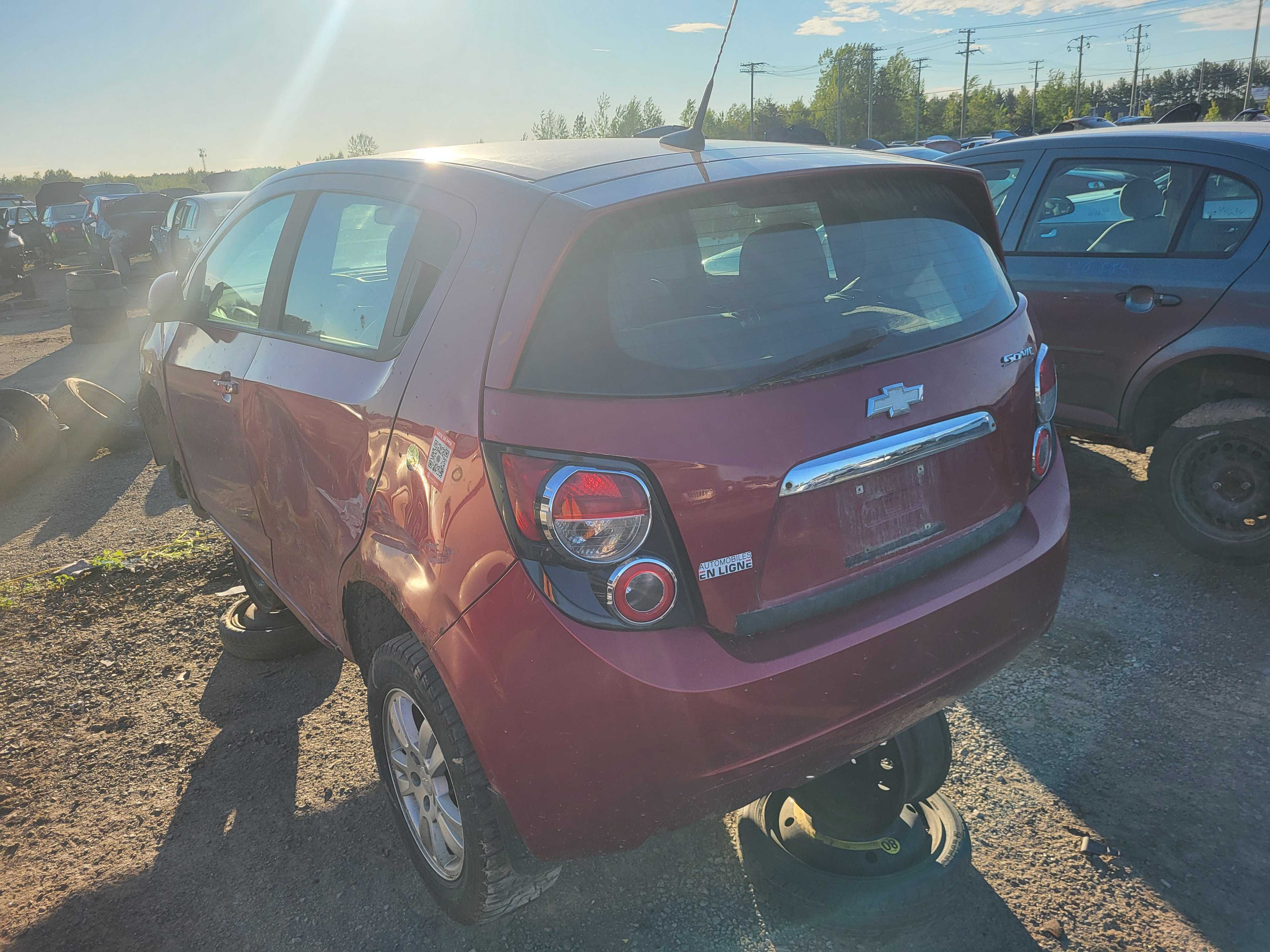 CHEVROLET SONIC 2012