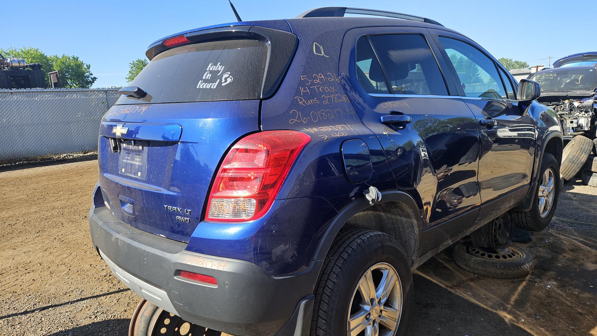 CHEVROLET TRAX 2014