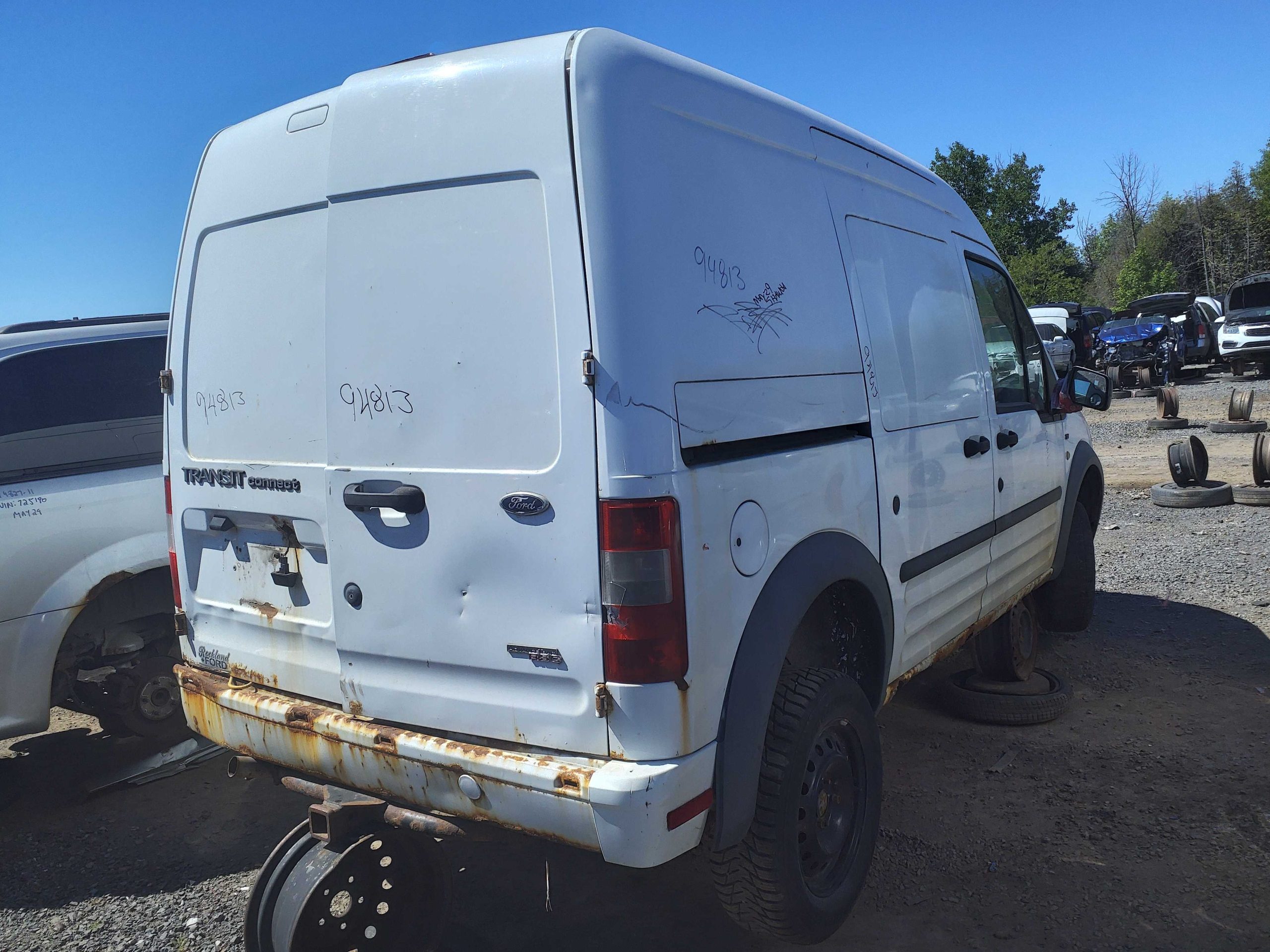 FORD TRANSIT CONNECT VAN 2012