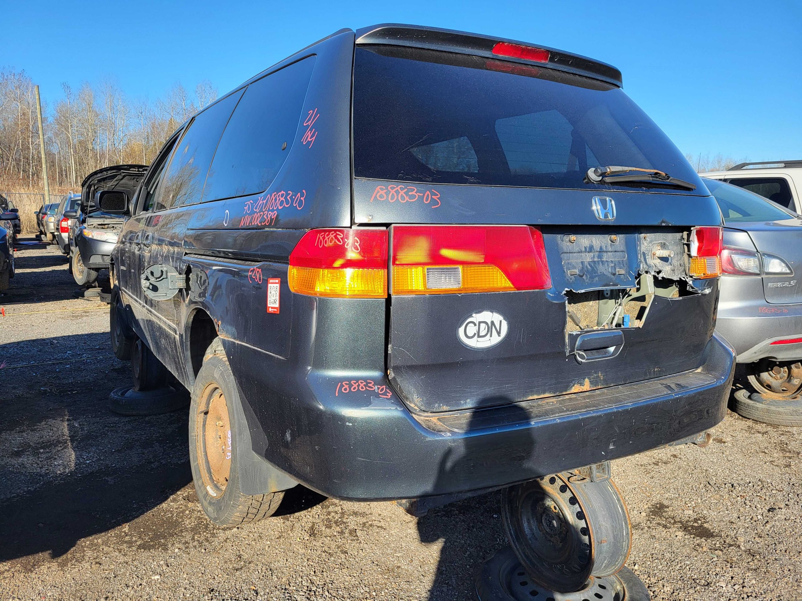 HONDA ODYSSEY 2003
