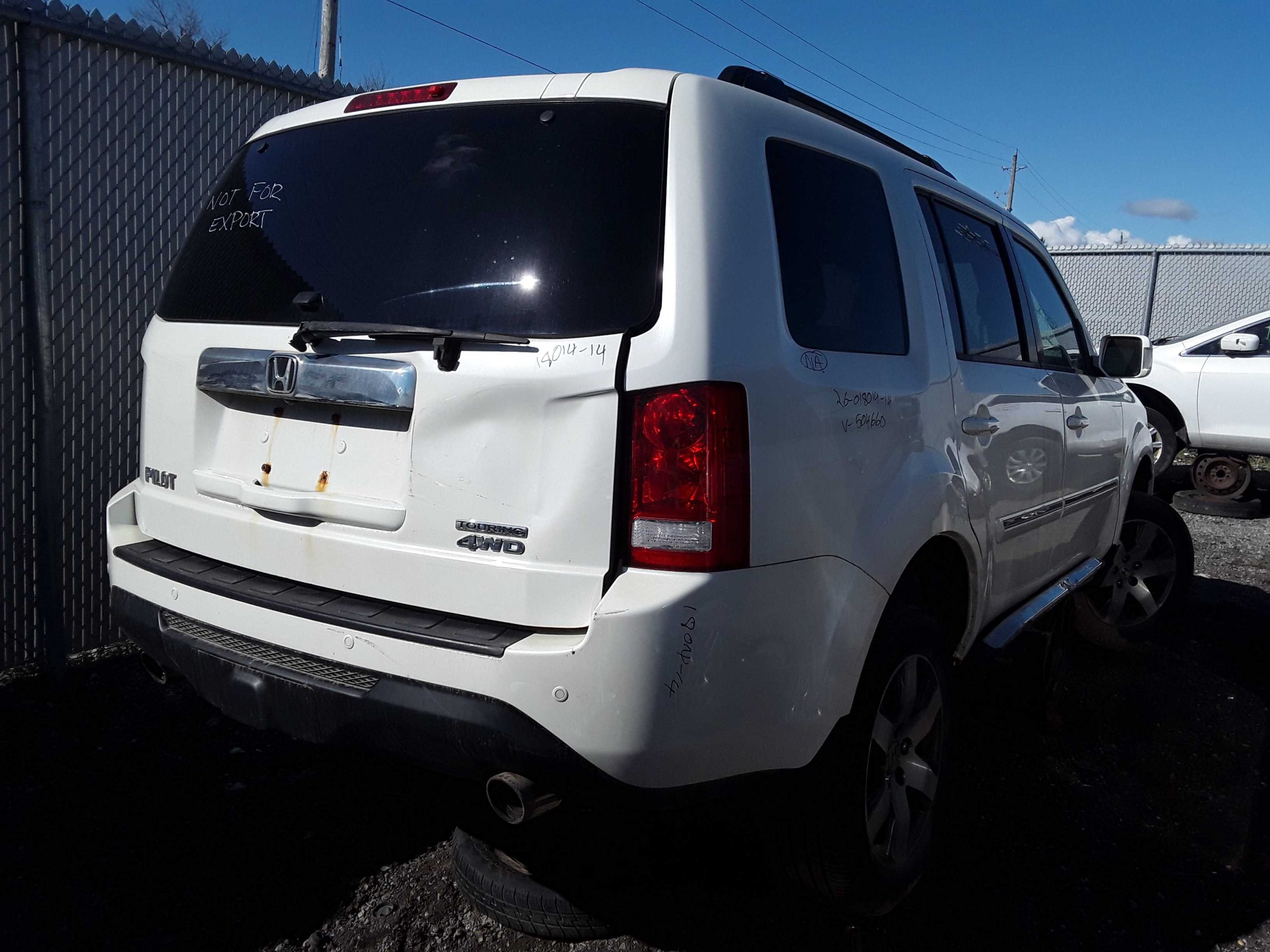 HONDA PILOT 2014