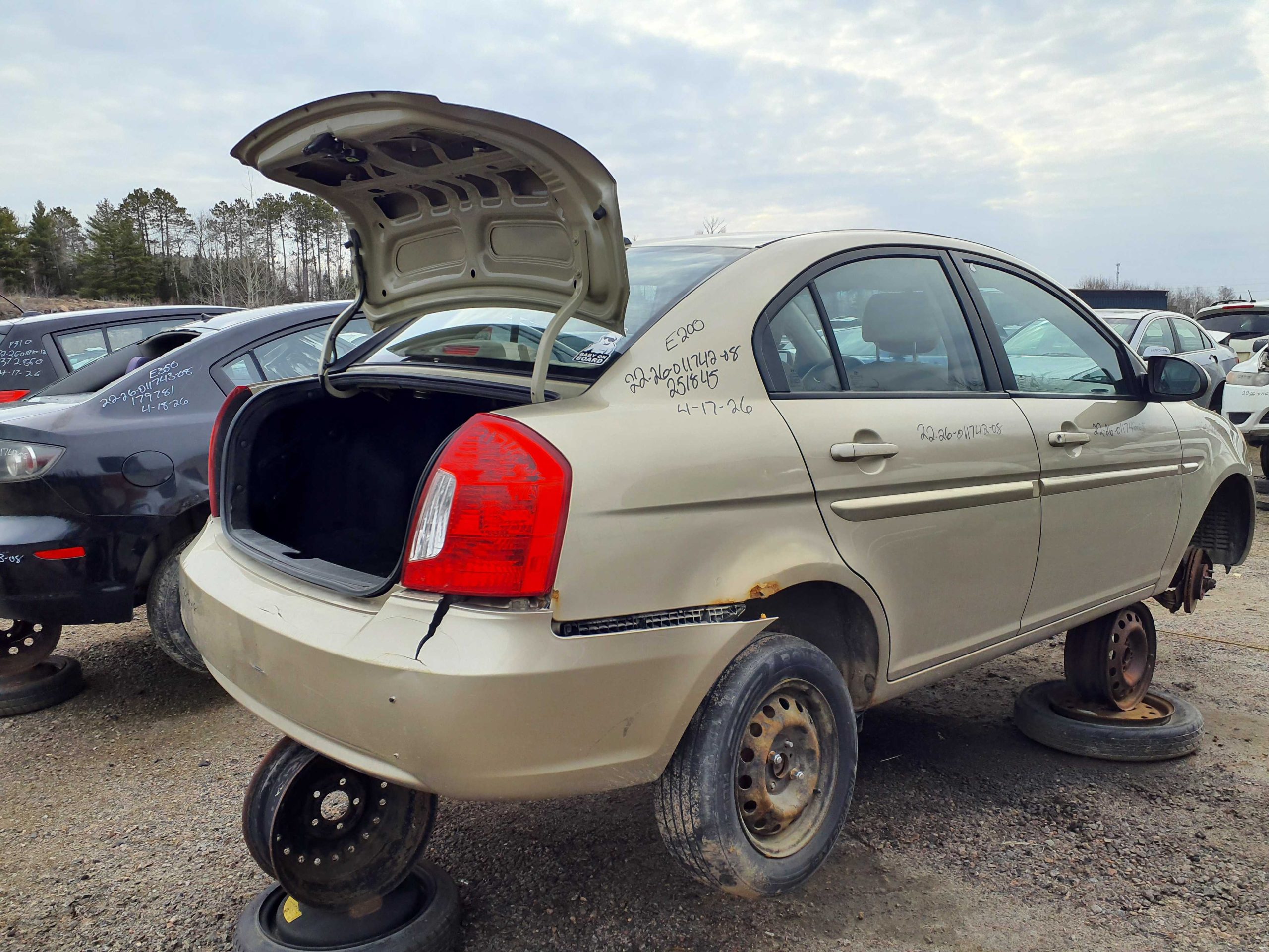 HYUNDAI ACCENT 2008