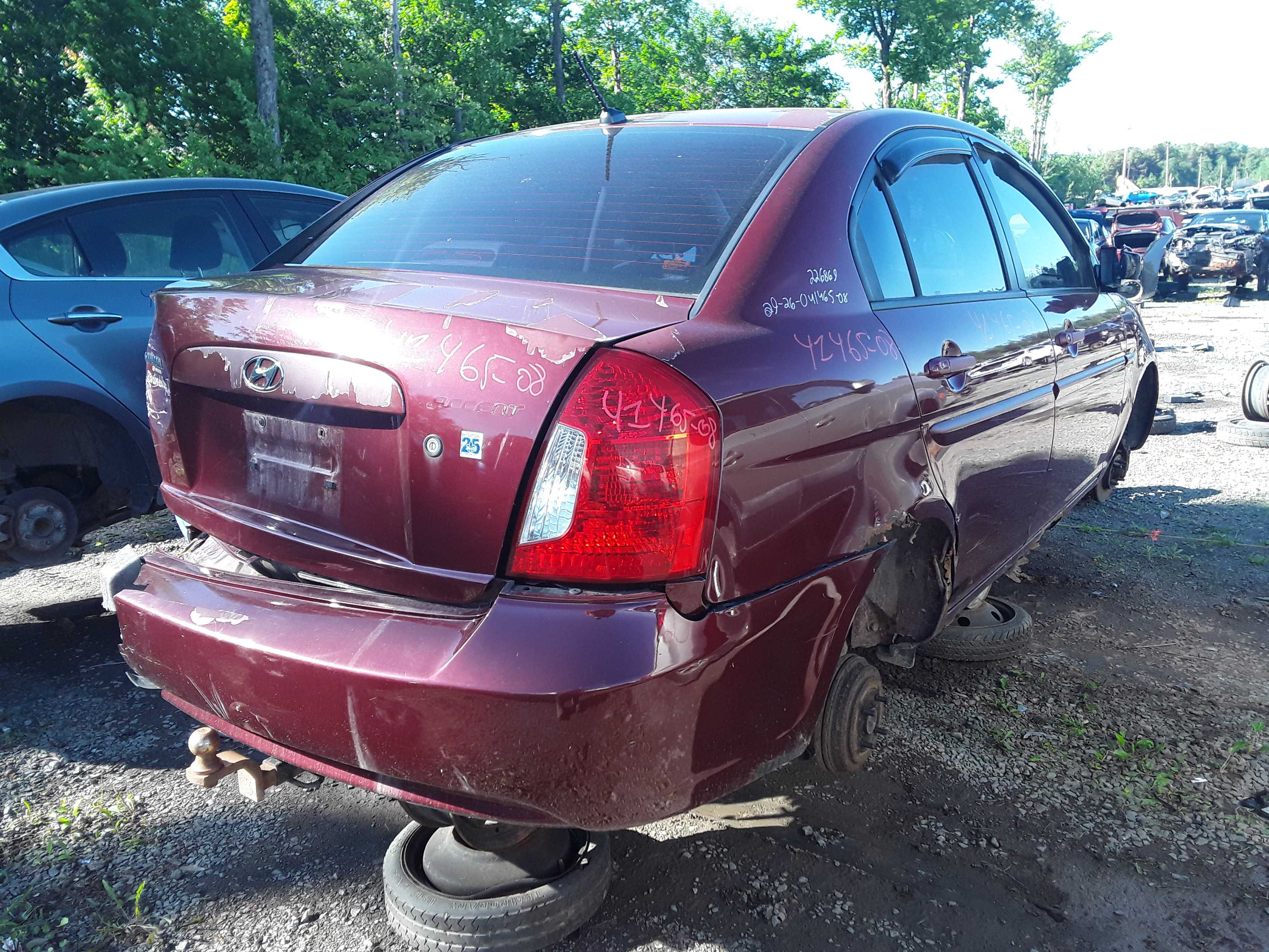 HYUNDAI ACCENT 2008