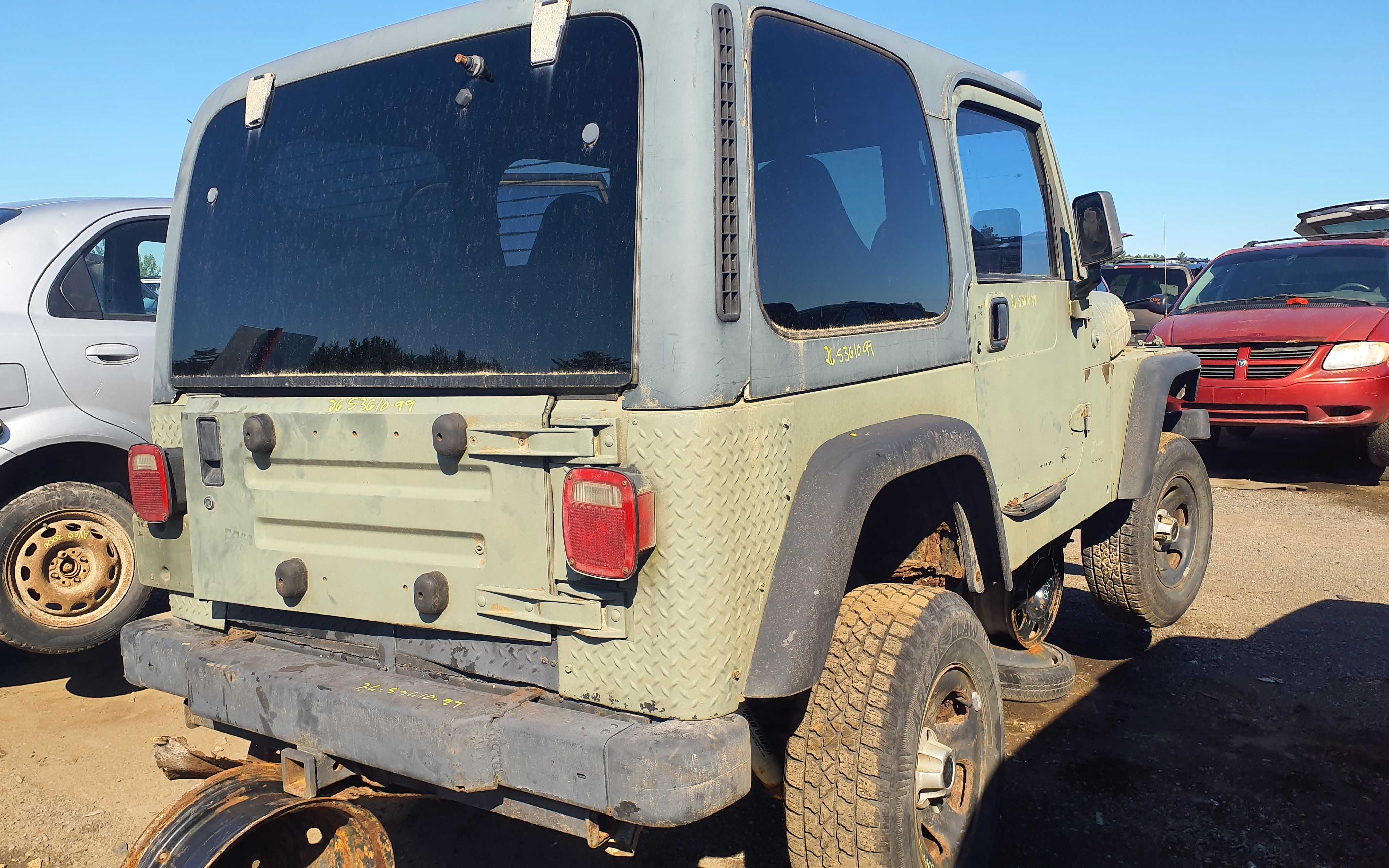 JEEP WRANGLER 1999