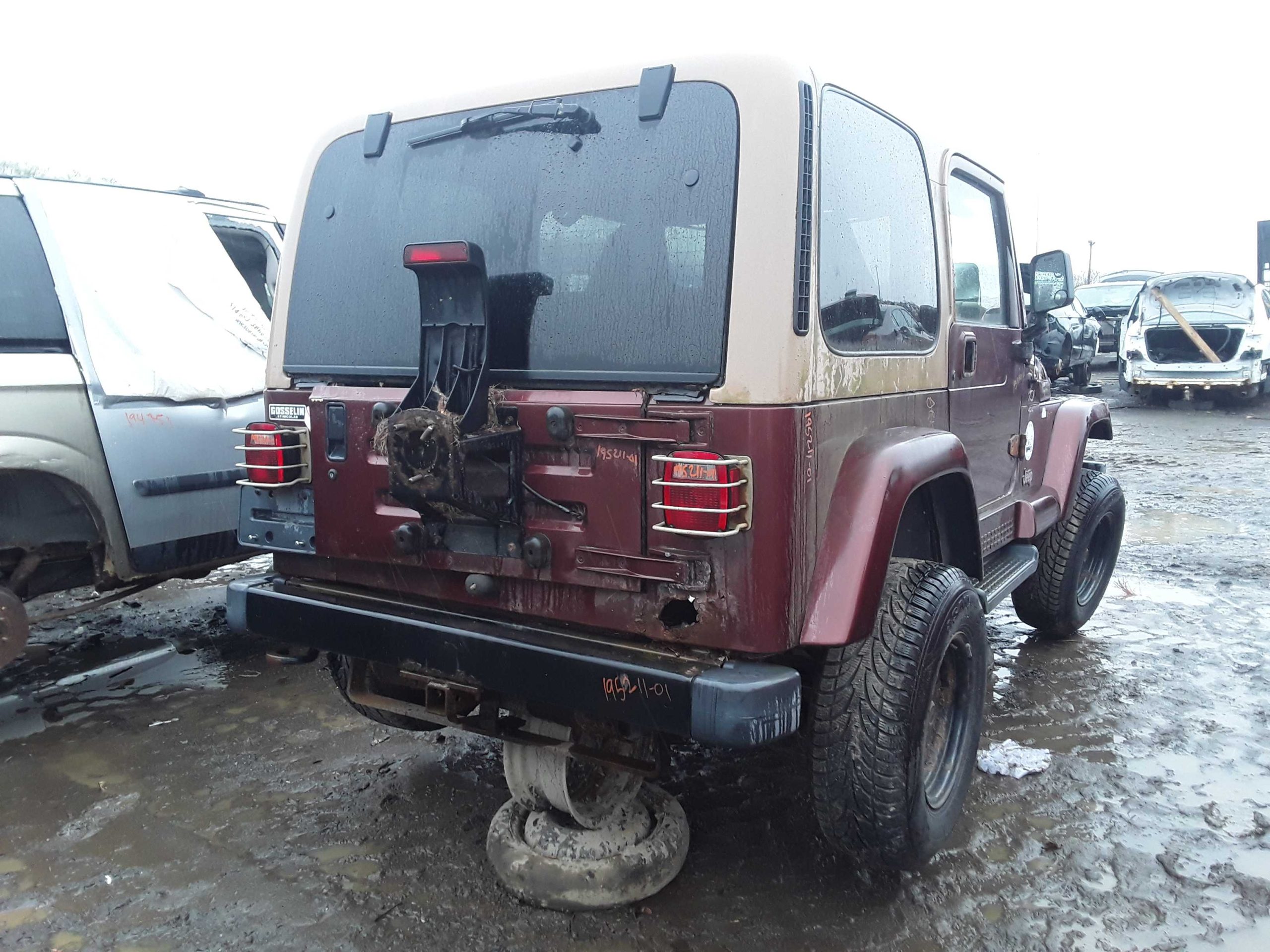 JEEP WRANGLER 2001