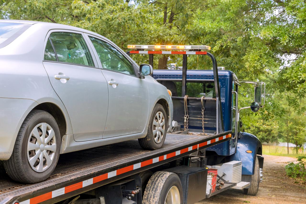 Junk car pickup