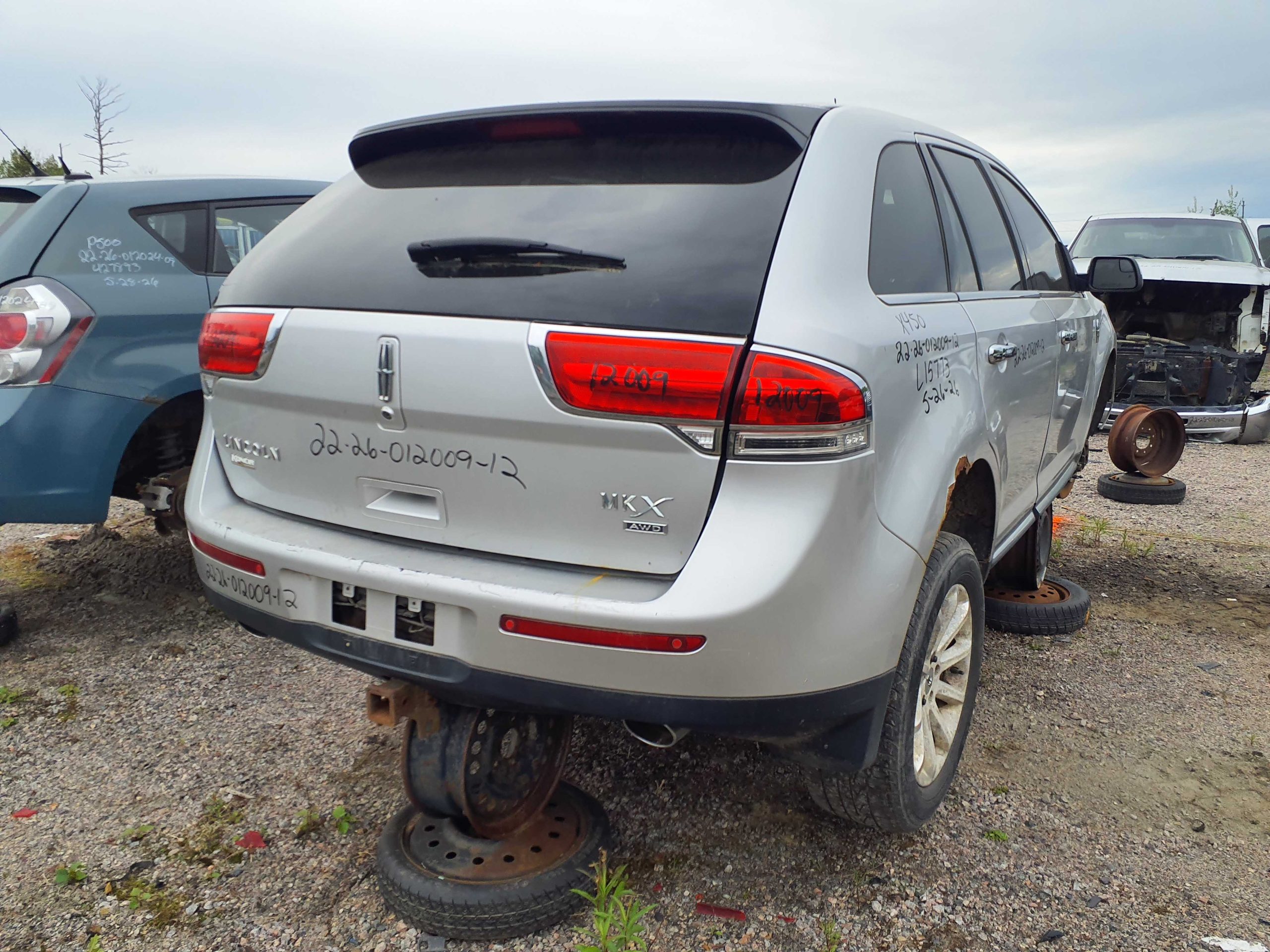 LINCOLN MKX 2012