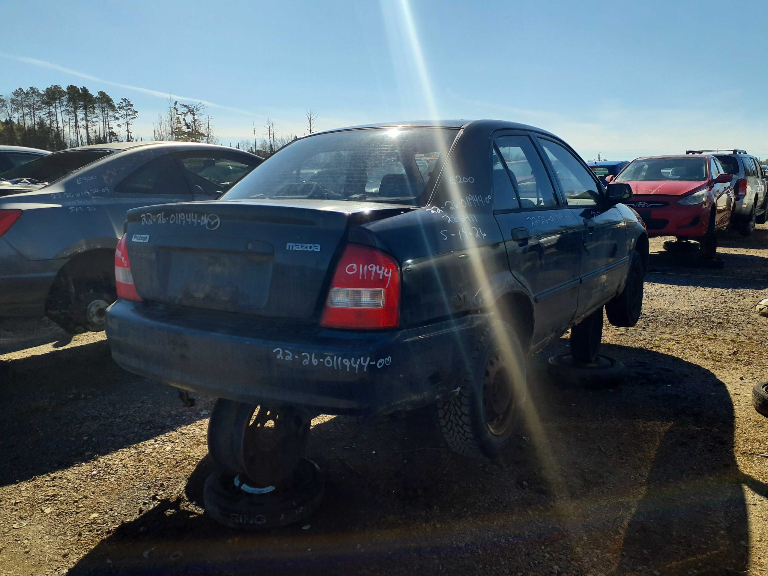MAZDA PROTEGE 2000