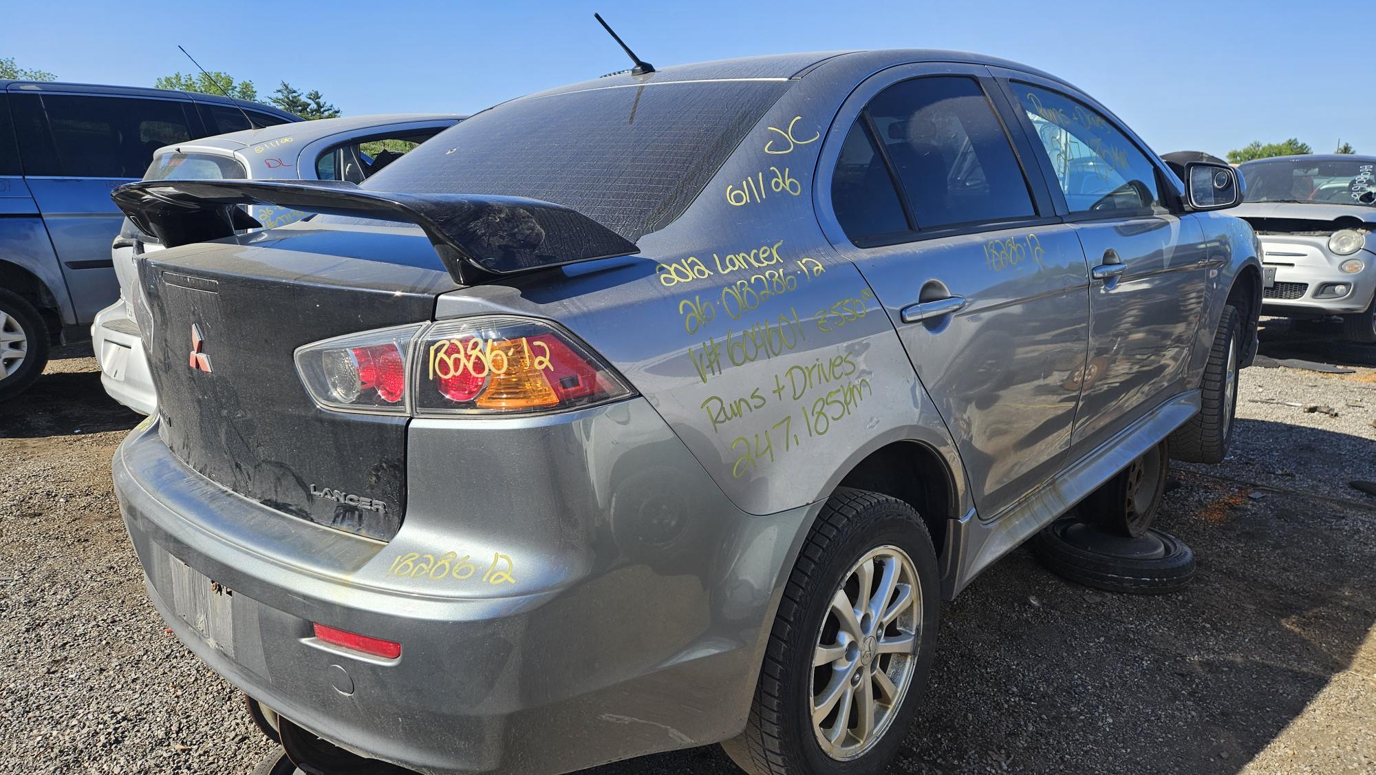 MITSUBISHI LANCER 2012
