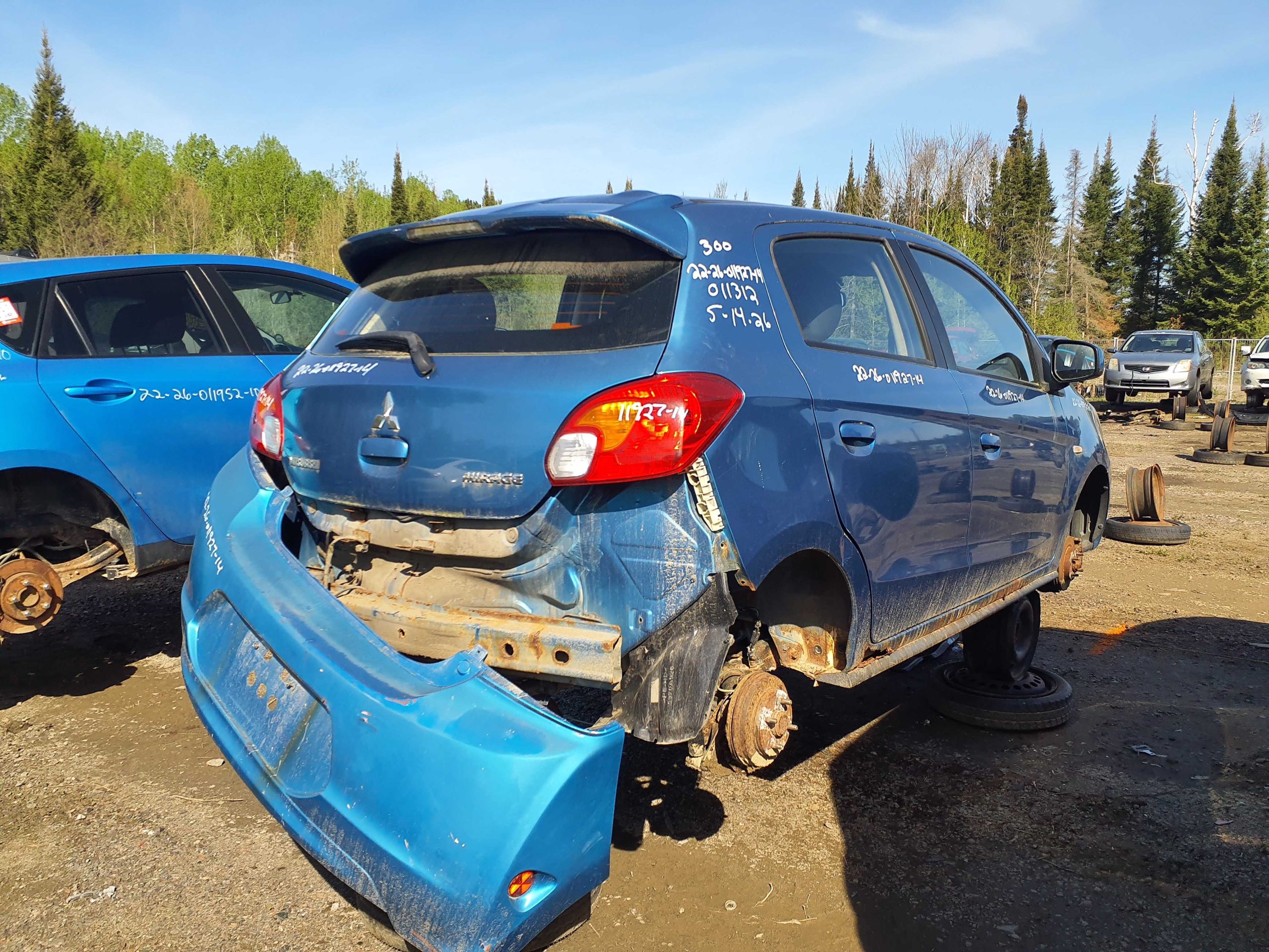 MITSUBISHI MIRAGE 2014