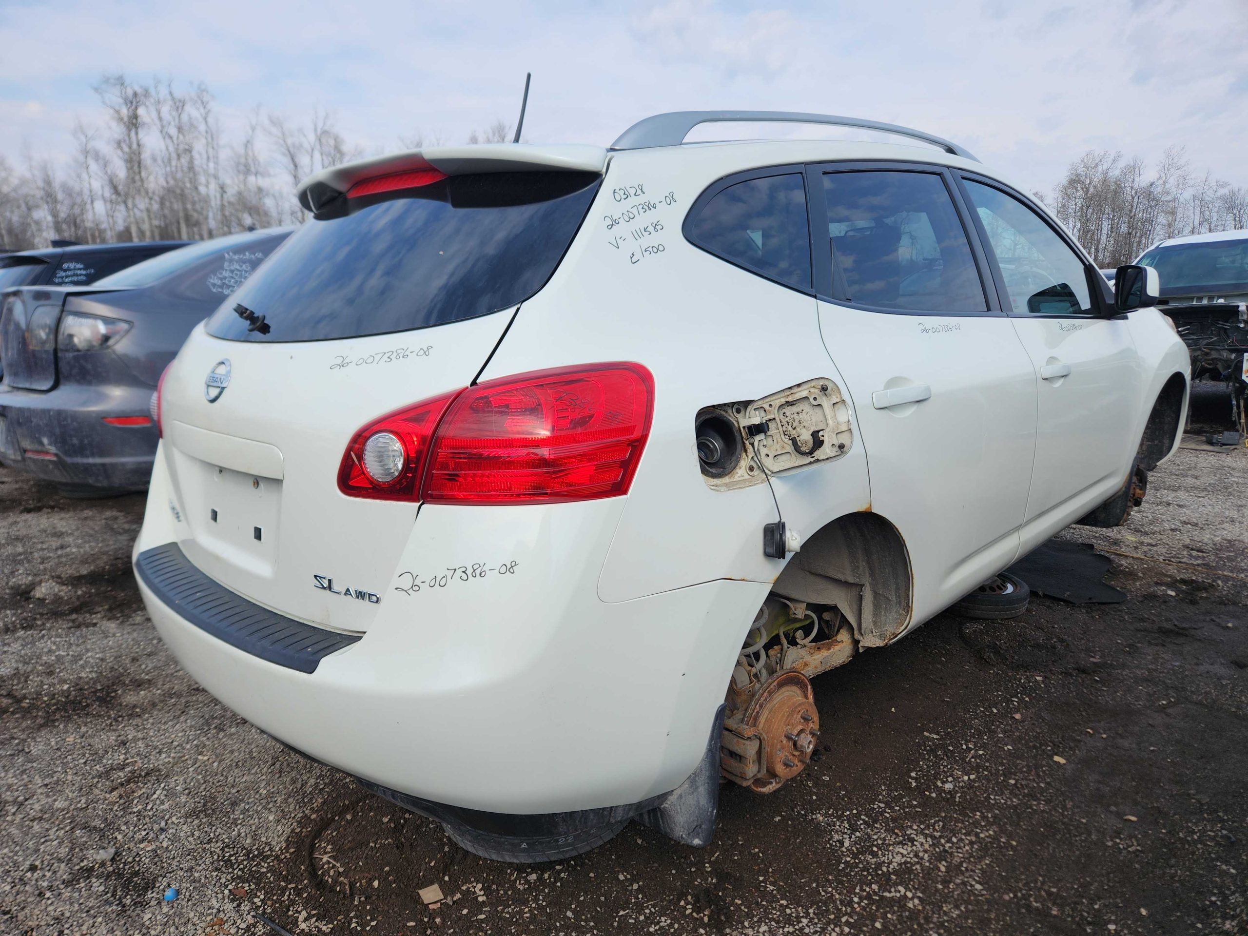 NISSAN ROGUE 2008
