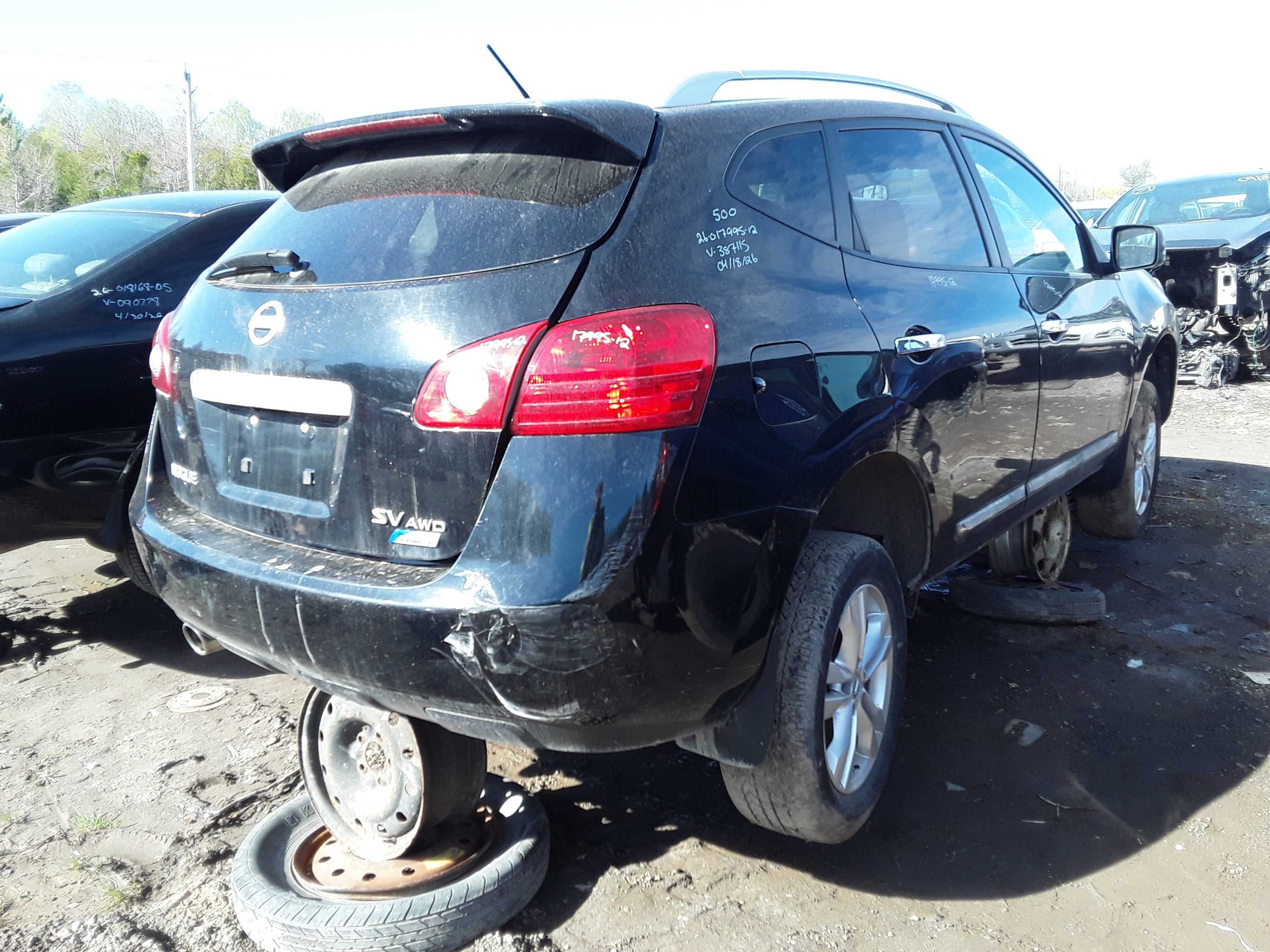 NISSAN ROGUE 2012
