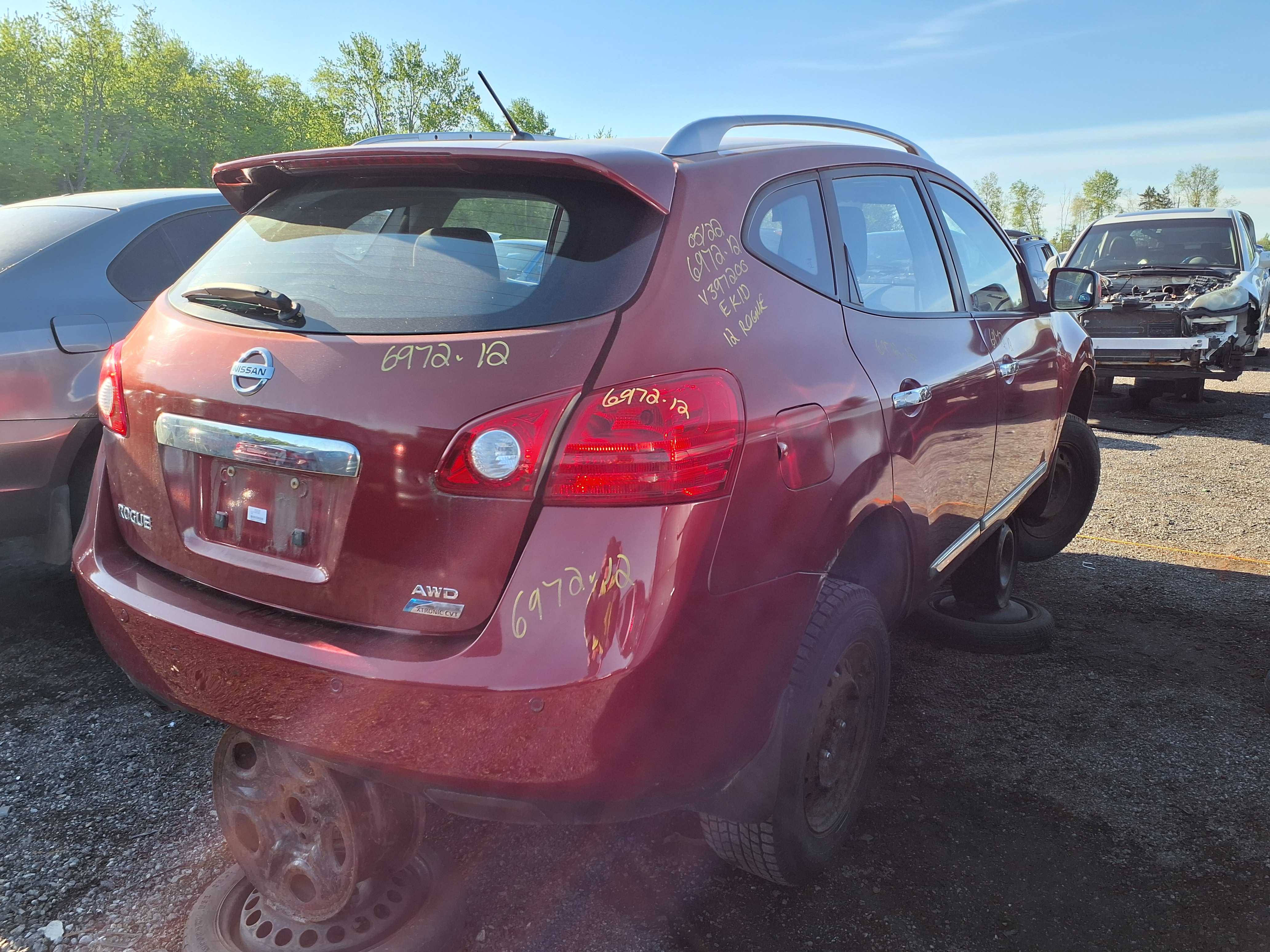 NISSAN ROGUE 2012