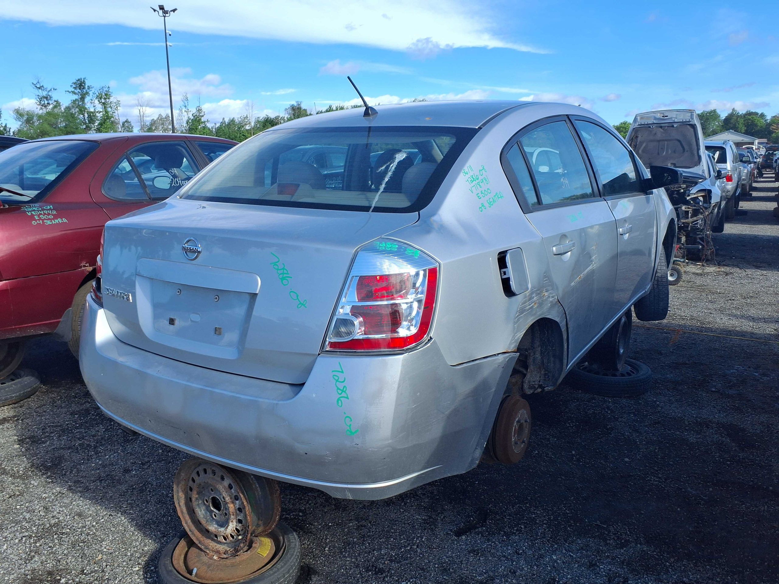 NISSAN SENTRA 2008